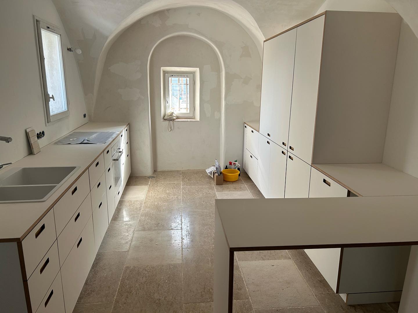 The second part of La Maison Long**** is almost ready! It’s soooo emotional at that stage. We are in love with our new kitchen with @cubro_design cabinets facades. This post is a first celebration before showing you everything. Taking a moment to appreciate some of the work we did for the past 9 months is what we needed. Shout out to our Caroline who found a solution for us to set up all the @cuisine_ikea cabinets before our carpenter put everything in altogether. Gosh, we are blessed. 🤍🤍🤍. The walls are next. Almost there!
.
.
.
.
Book La Maison LONG****
Vacation home | Photoshoot
4 bedrooms | 6 guests
📍In the heart of the village (Ollioules, Var)
⛱ 15 min from beaches by car
⏱ Near Sanary-sur-Mer, Bandol, Le Castellet, Evenos, La Cadiere d'Azur, Toulon!
⌨ For lowest prices, book here:
www.lamaisonlong.com
.
.
Réservez La Maison LONG****
Maison de vacances | Lieu de Tournage
4 chambres | 6 personnes
📍Au cœur du village (Ollioules, Var)
⛱ 15 min des plages en voiture
⏱ Proche de Sanary-sur-Mer, Bandol, Le Castellet, Evenos, La Cadiere d'Azur, Toulon!
⌨ Réservez ici (prix les plus bas) : www.lamaisonlong.com
#lamaisonlong #maisonlong #ollioules #sanarysurmer #vacationhome #slow #slowliving #cotedazur #southoffrance #regionsud #frenchriviera #provencealpescotedazur #pacatourisme #maisonalouer #locationsaisonniere #maisondecharme #maisonsdevacances
#authenticprovence #suddelafrance #lesud #ProvenceGuide #VisitProvence #frenchcountry #uniquehomes #amazingspaces #patrimoinefrancais #oldstones #vaultedceiling