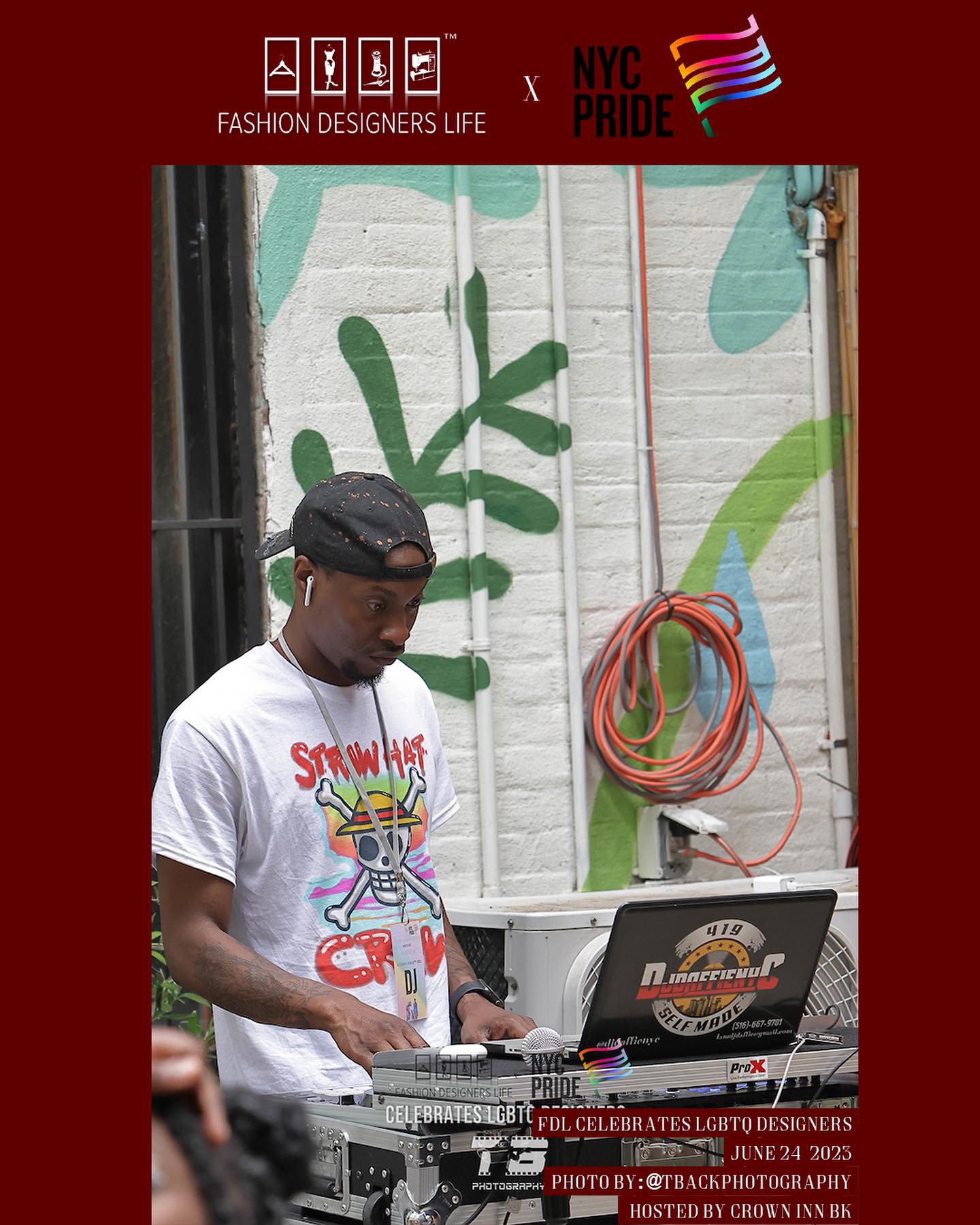 Give props to one of the best DJs there is to date! Mr @djdaffienyc himself!
.
.
Fashion Designers Life X NYC Pride Show
.
Celebrating LGBTQ Designers
.
JUNE 24th 2023
.
Hosted by Crown Inn BK
.
.
.
.
.
www.FASHIONDESIGNERSLIFE.com
#fashion #culture #fashionnews #fashiondesigners #worldfashion #fashiondesign #collab #collaboration #fashiondesignernews #news #blogger #models #nycmodel #nycpride #pridemonth #pride #pride🌈
#newyorkfashionweek #fashiondesigners #runwayshow #runway #events #fashionevents #eventsnyc #nyevents #nycevents #nycshows #fashionshow
#fashiondesignerslife