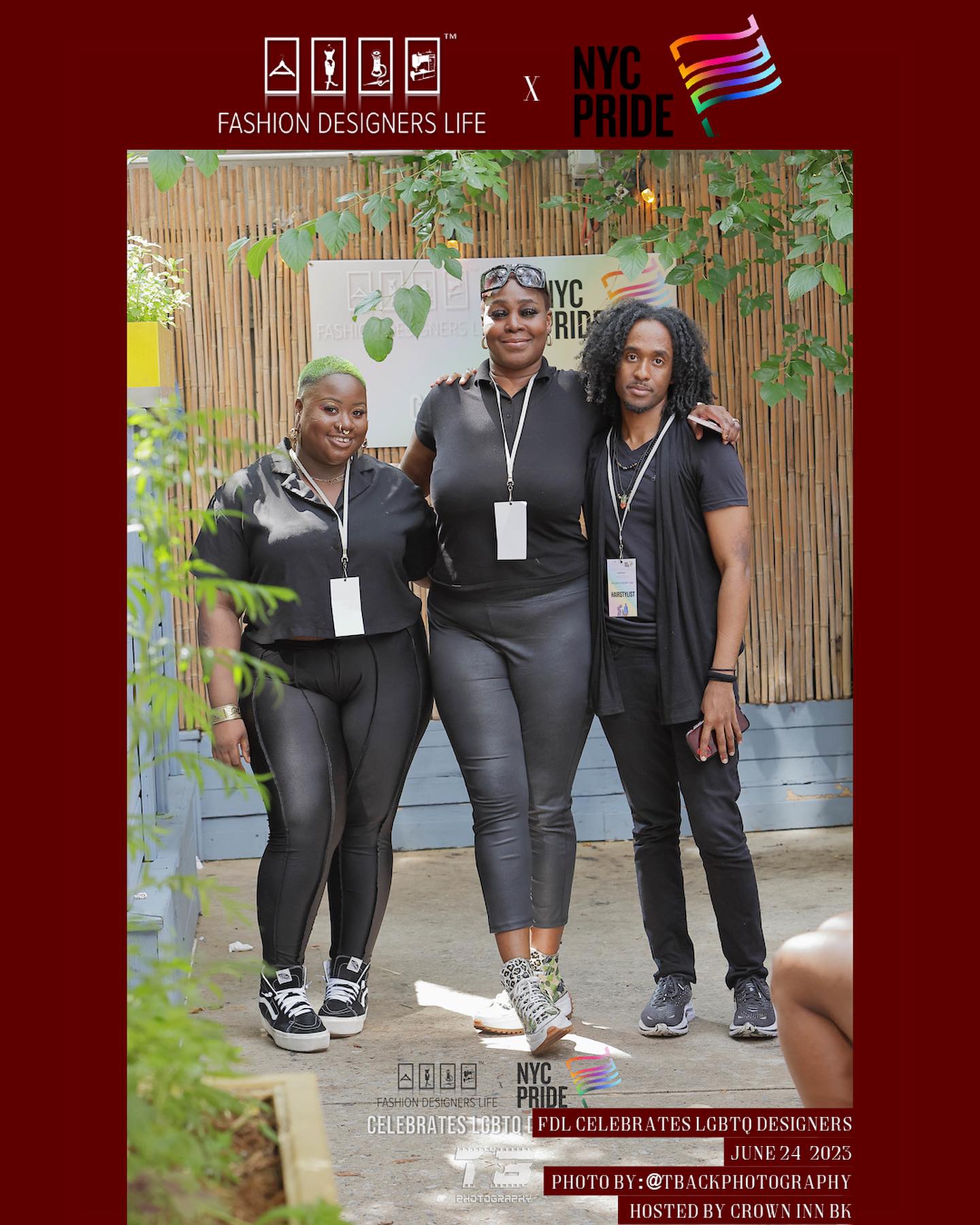 The best professional Beauty Team of MUAs and Hairstylist in the world!
@joannajessop_ @glama.styles @abaeron_ @styling_factory
.
.
Fashion Designers Life X NYC Pride Show
.
Celebrating LGBTQ Designers
.
JUNE 24th 2023
.
Hosted by Crown Inn BK
.
.
.
.
.
www.FASHIONDESIGNERSLIFE.com
#fashion #culture #fashionnews #fashiondesigners #worldfashion #fashiondesign #collab #collaboration #fashiondesignernews #news #blogger #models #nycmodel #nycpride #pridemonth #pride #pride🌈
#newyorkfashionweek #fashiondesigners #runwayshow #runway #events #fashionevents #eventsnyc #nyevents #nycevents #nycshows #fashionshow
#fashiondesignerslife