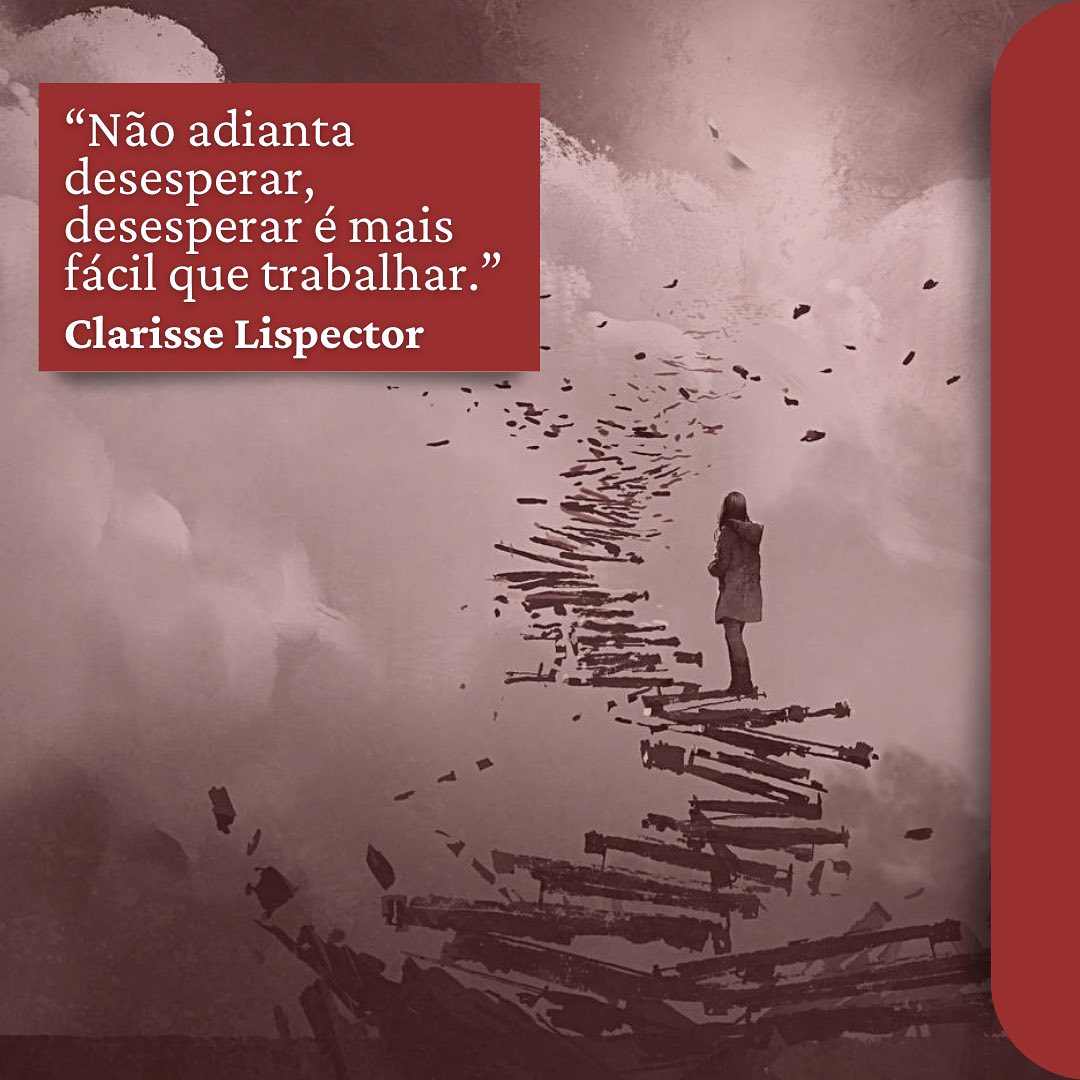 O que você pensaria sobre o alerta de Clarice Lispector a Fernando Sabino, por carta?
Passa para o lado e vê se concorda comigo…
#elizamacielpsicanalise #astrologiapsicologica #psicanaliseclinica #psicanalista #autoconhecimentotransforma #astrologiaevolutiva #posmodernidade