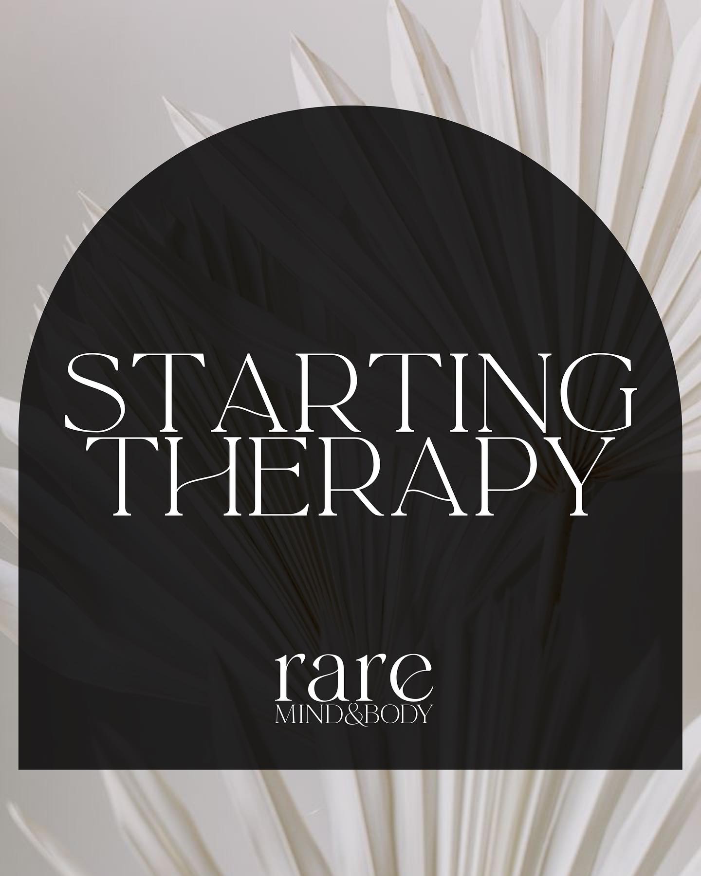 Welcome to my practice, so glad you're here!
Happy to share information on what the process of starting therapy at Rare Mind and Body may look like. Pinned for your reference and will update this caption as any booking updates arise.
Thank you for reading, hope to see you soon!
Imagine Musaraj, LMSW