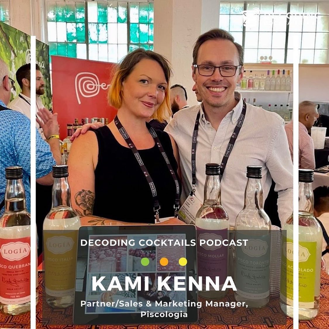 I caught up with Chris Lebeau, host of the @decodingcocktails podcast, during @barconventbrooklyn in June of this year. We discussed pisco and my own brand, @piscologiapisco, in the context of other Latin American distillates, the history of grapes and their distillation in the Americas, and challenges of growing the underrepresented category that it is! Salud!
Repost from @decodingcocktails
•
Kami Kenna (@kami_kenna_) of @piscologiapisco and I met up this year in Brooklyn to talk all things #Pisco.
She’s a wealth of impassioned knowledge on the topic and it makes me more excited to dive further in.
While I knew a decent amount about the spirit, my chasing of it has not amounted to much and I’m excited to learn and taste more.
Listen to the conversation via the link in my bio.
#piscologia #pisco #falca #calientavinos #uvascriollas #tequila #mezcal #bcb2023 #decodingcocktails #poscast