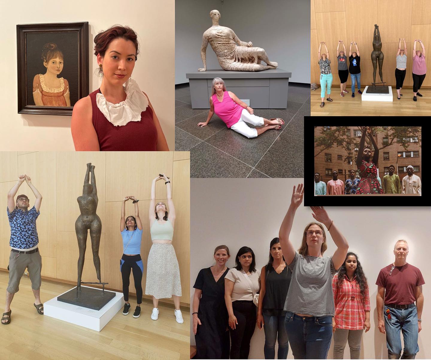 These teams are immersed in the art and loving it, “Life Imitating Art”, during their team adventure at the AGO.#teambuilding #torontoteambuilding