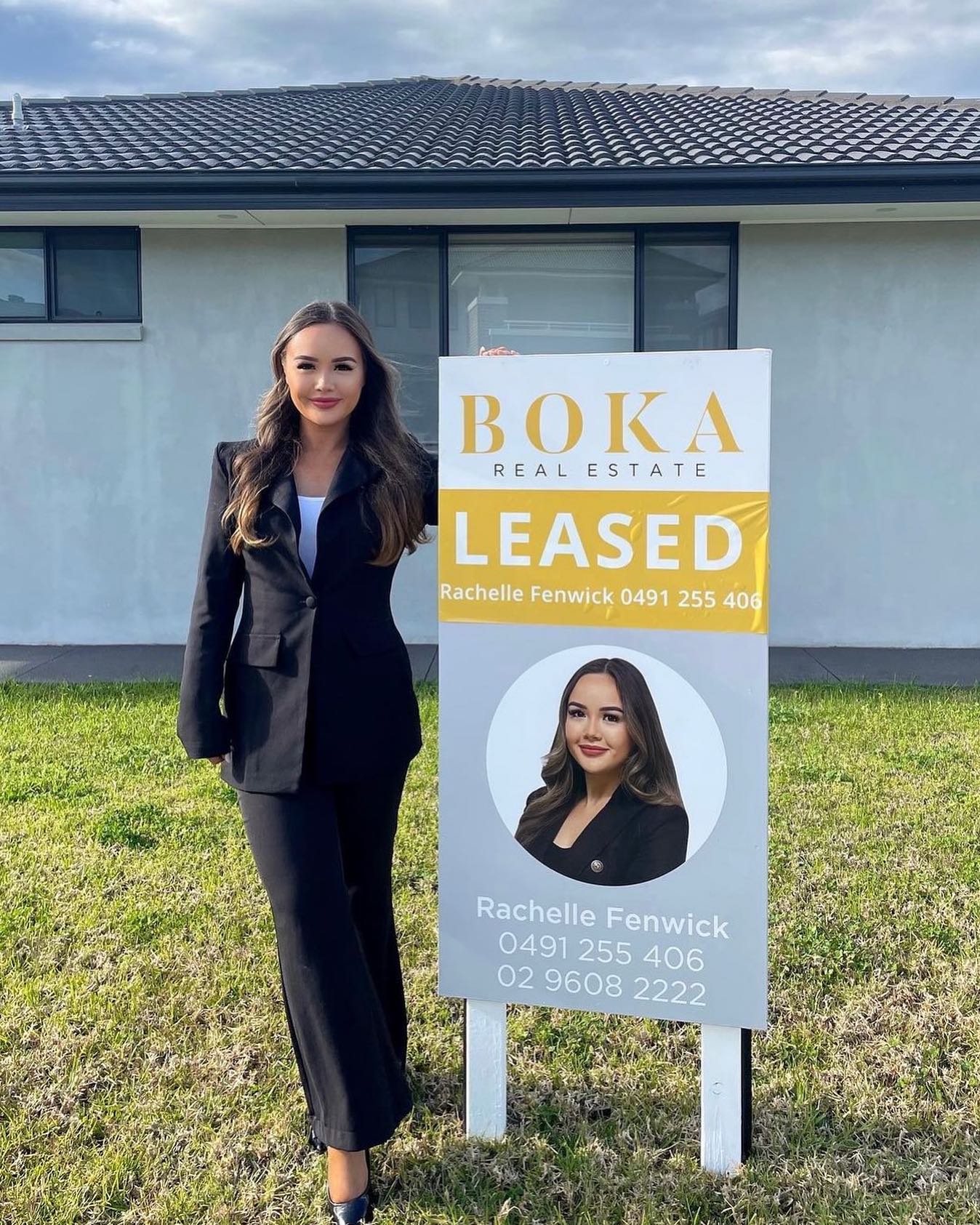 Rachelle doing what she does best ✨#leased #propertymanagementboka