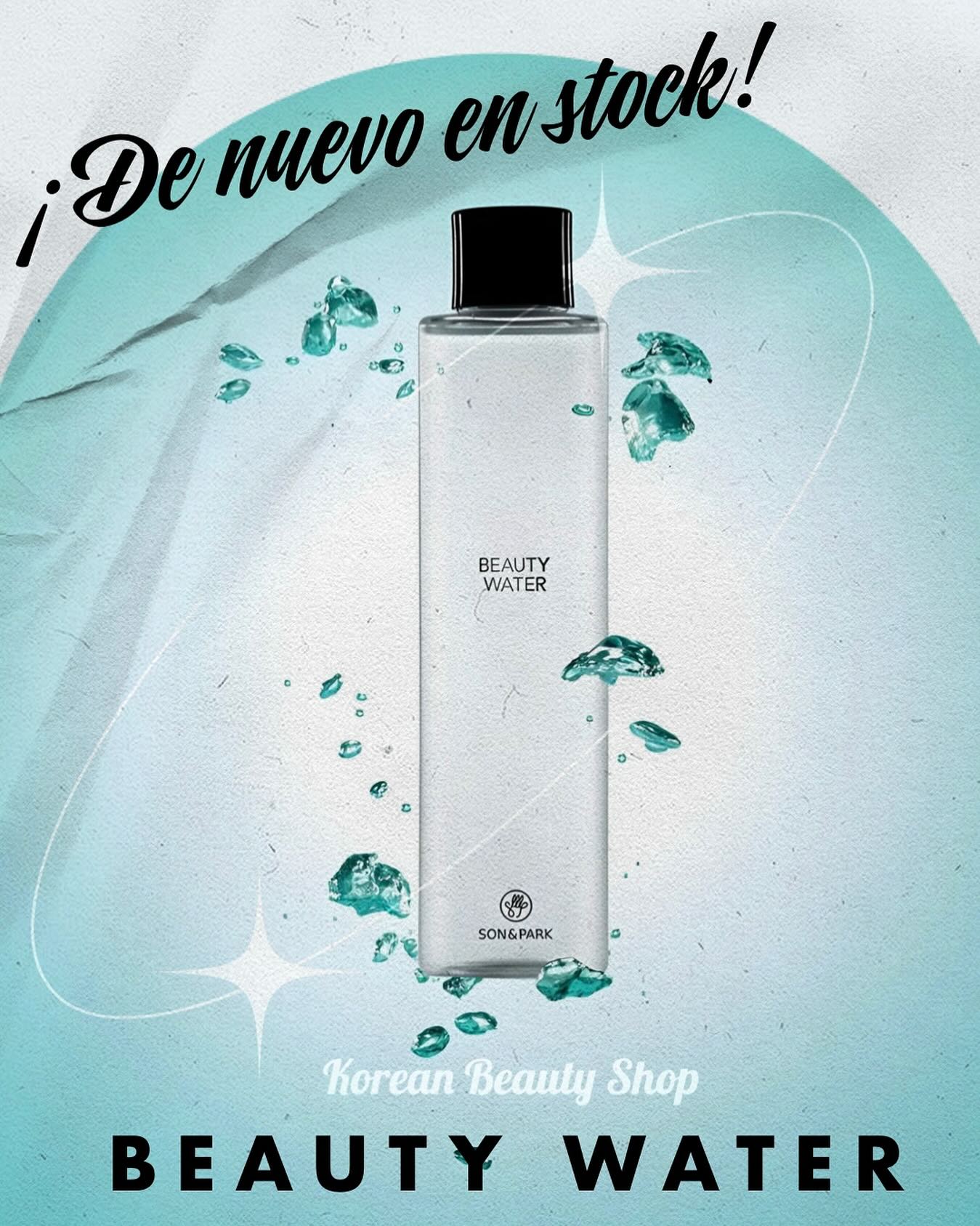 ¡Atención amantes del cuidado de la piel! Ya está de regreso uno de los productos de cosmética coreana con más demanda y que tantas veces nos habéis pedido: Beauty Water! 💦
Solo por tiempo limitado, no te pierdas este superventas de la marca Son&Park. Uno de los productos para el cuidado de la piel y el maquillaje más completos que existen: limpia, hidrata, exfolia y tonifica 🛍️ Cómpralo ya @koreanbeautyshop_eu #tonicos #tonicoscoreanos #beautywater #cosmeticacoreana #BeautyWater #SonAndPark #CuidadoDeLaPiel #Maquillaje #Hidratación #Exfoliación #CosméticaCoreana #CuidadoCompleto #KoreanBeautyShop#BellezaNatural #HidrataciónTotal #SkincareObsession #ProductoImprescindible #rutinadebellezafacial #PielRadiante #PielSaludable #AmanteDeLaBelleza #BellezaKoreana #CuidadoDeLaPielKoreano #CaraLimpia #maquillajenatural #kbeauty #brumafacial #brumahidratante #aguamicelar #productosmultitasking