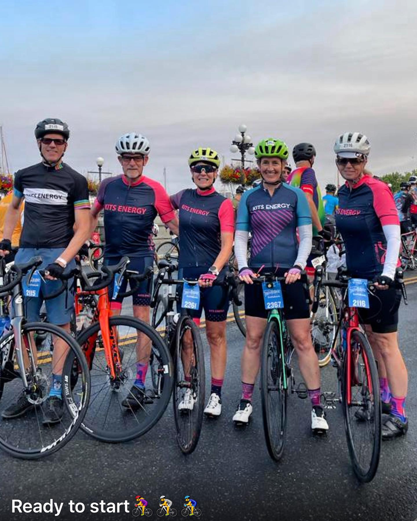 To everyone riding the @tourdevictoria today, have a fun and safe ride! #fondo #summerride #fondofit #kitsenergy #healthylifestyle #cycling #getoutside #trainhardhavefun #ridewithfriends