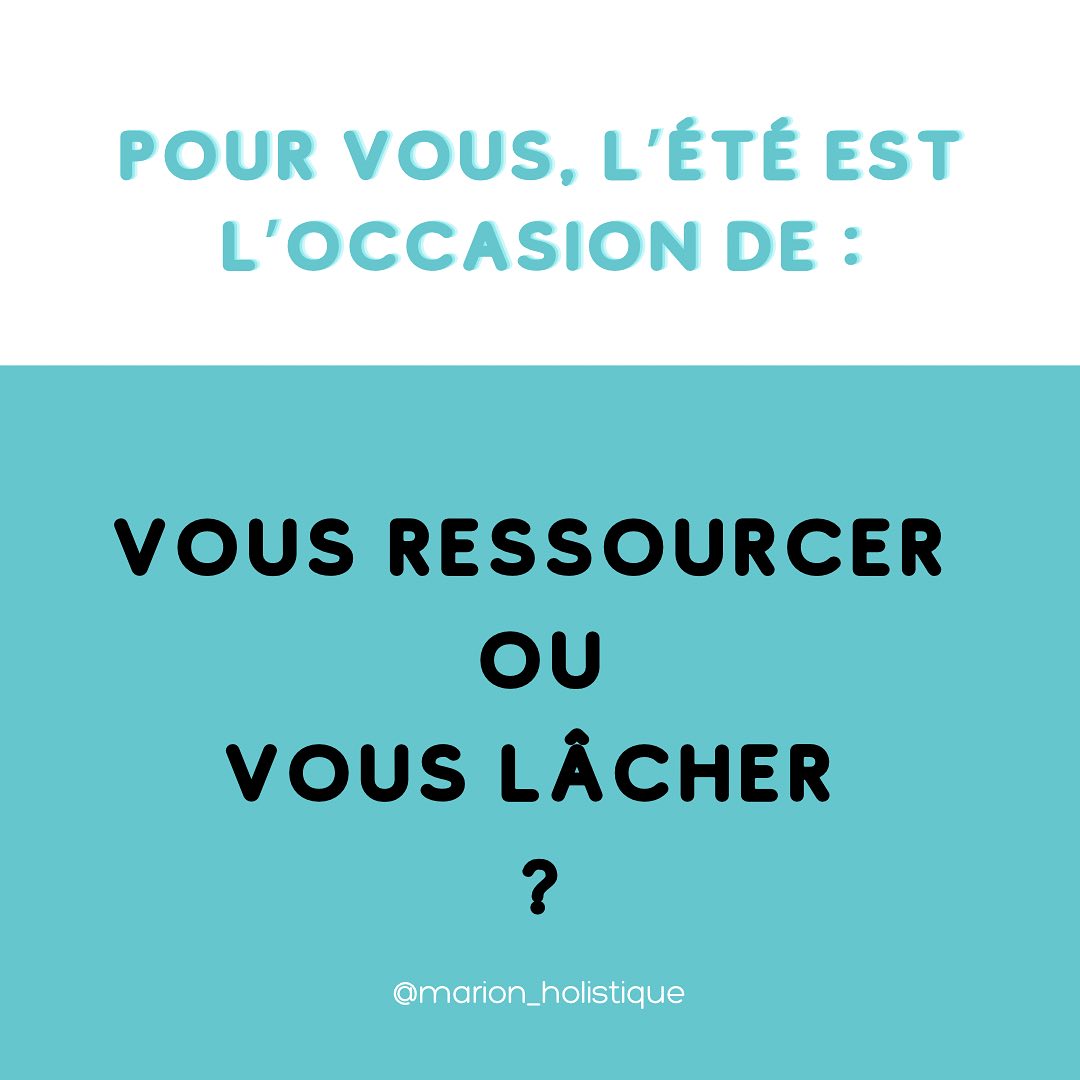 Chacun a sa façon de vivre le temps libre : certains préfèrent se ressourcer en méditant ou en randonnant ; d’autres choisissent la découverte du voyage ou les émotions des sports extrêmes ; et les derniers veulent faire la fête ou ne rien faire !
Chacun a sa manière de décharger le stress et de se nourrir.
L’essentiel est de garder du temps pour le repos avant la reprise ☀️
Dites-nous ce que vous attendez de vos vacances ! Vos partages pourront peut-être inspirer les autres 😉
#vacances #été #repos #bienêtre #fête #antistress #randonnee #méditation #sportextreme #rentrée
