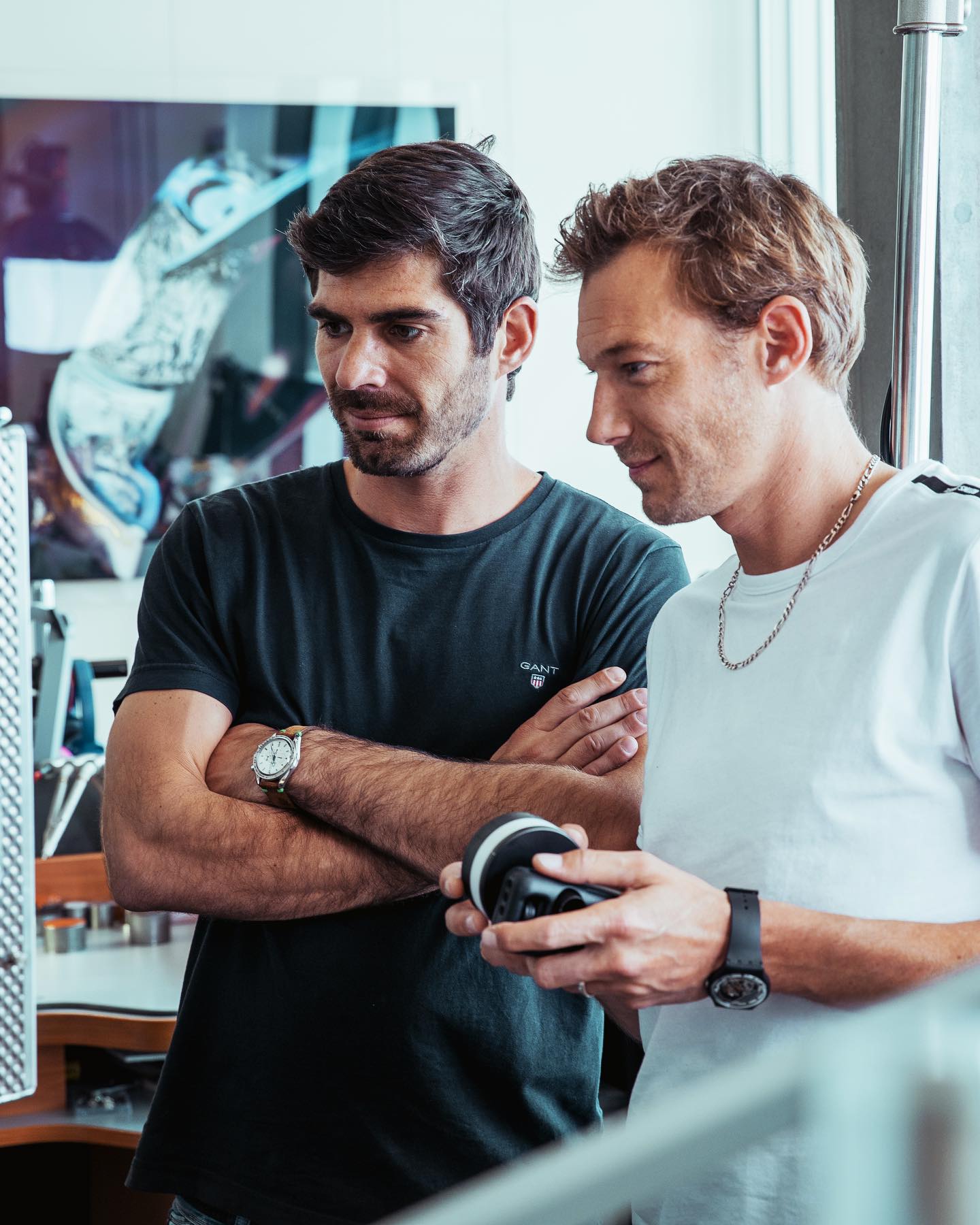 Concentration ….concentration 🧘♂️ David en plein boulot 🤓⌚️🔜 #pullfocus