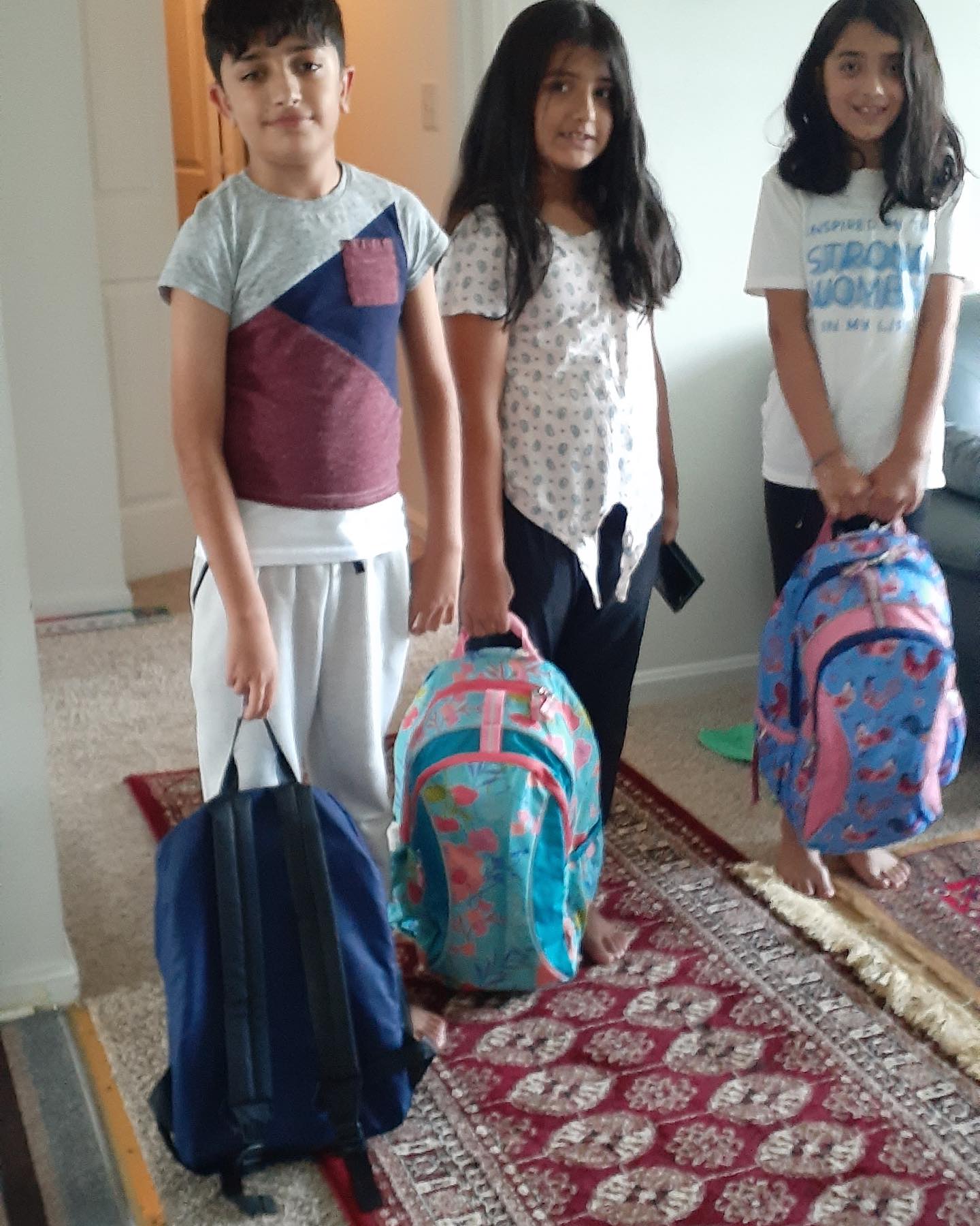 As we handed out the last of our backpacks this week to @internationalneighbors @bgcsouthwood we want to take time to finally thank so many people. First and most important, to all of you who answered our plea for funds as we were running low with many backpacks left to fill. We are SO grateful for your donations that allowed us to complete two big orders! 🧡💙🎒 #backpackbuddies #backpackbuddiesva