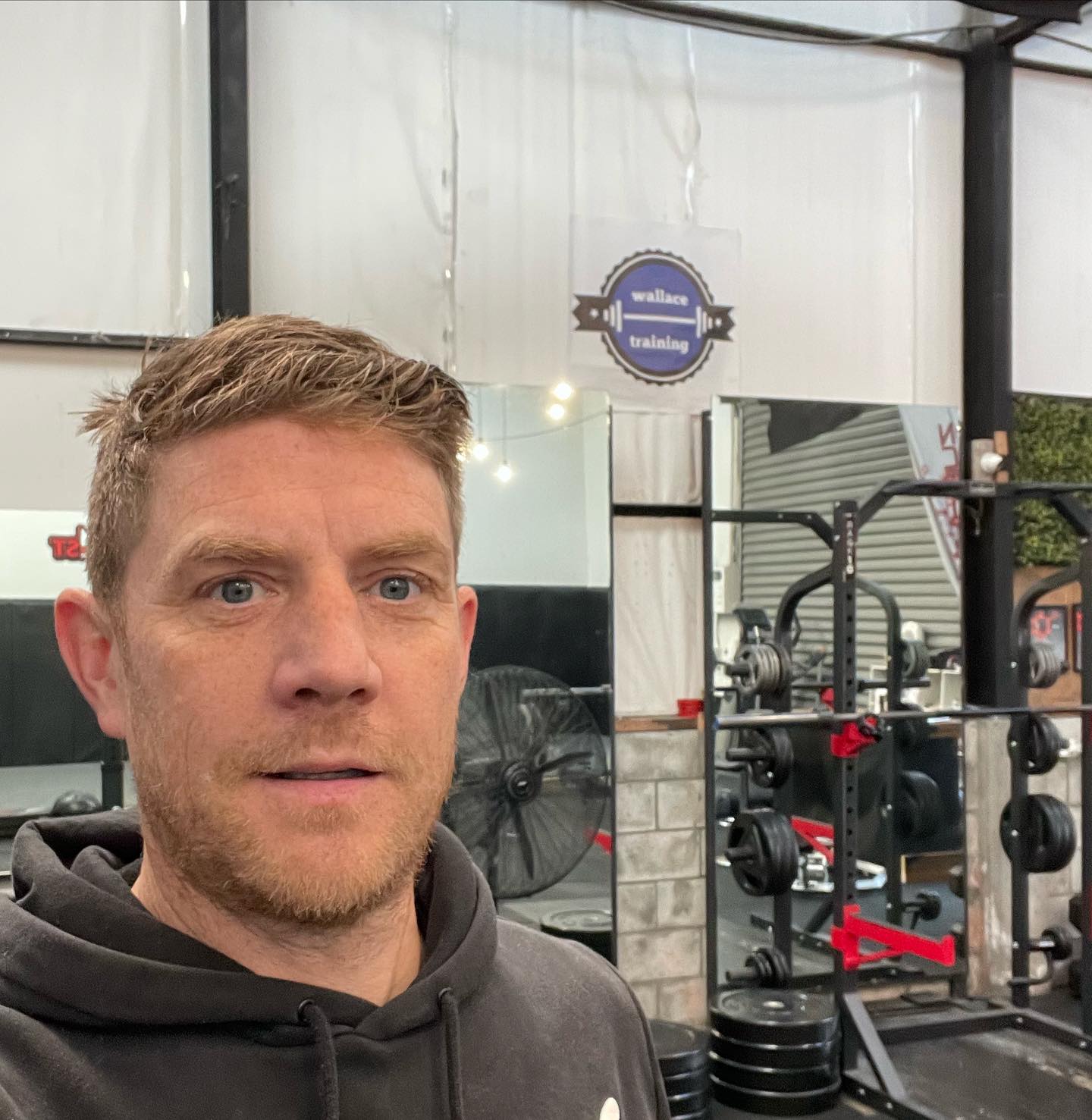 So good to be back working at the gym! #wallacetraining #endorphinzfitnessclub