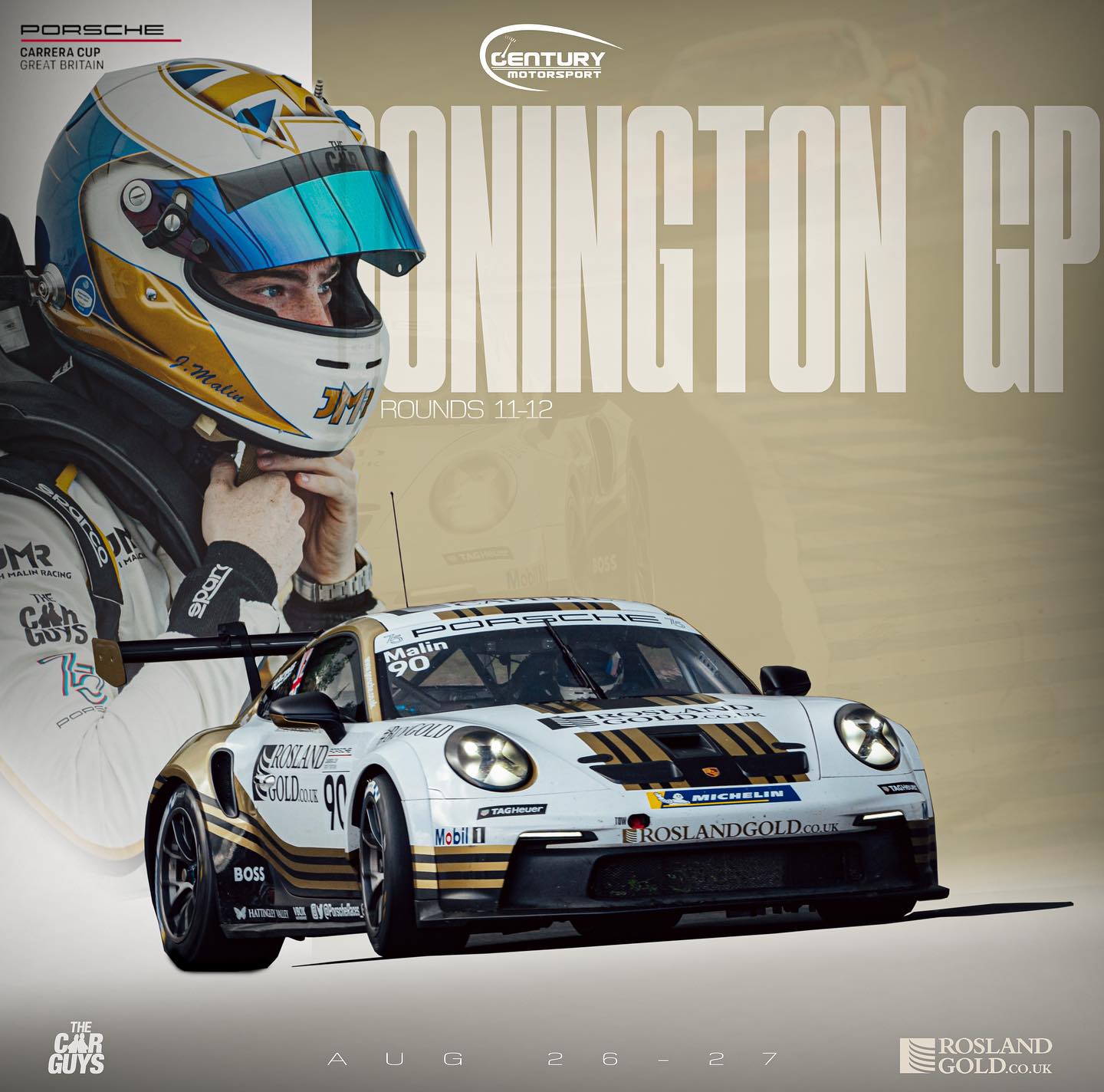 Really happy to get P3 in qualifying! The team @roslandgoldracing by @century_msport gave me a fantastic car for the session and I am excited to get going tomorrow in both races! We can race from here.
Thank you to @pdmediaa for the awesome graphics as always! 😁
A massive thank you also goes to the team, friends, family and to @carguys.tv for their continued support, it really means a lot! Let’s go tomorrow ❤️🏁
#porsche #911gt3 #porsche911 #porschegt3cup #porsche911gt3cup #gt3cup #carreracup #porschecarreracup #porschecarreracupgb #carreracupgb #racing #racecar #itv #btcc #toca #roslandgold #roslandgoldracing #roslandgoldracingbycentury #centurymotorsport #carguystv #joshmalin #joshmalinracing