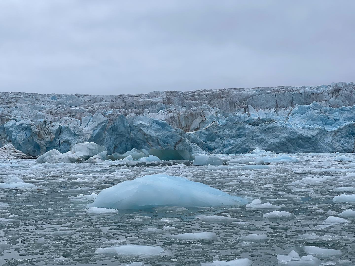 Glacial breakup #svalbard #arctic #iphoneonly #ice #photooftheday #photographer #glacier #landscape #landscapephotography