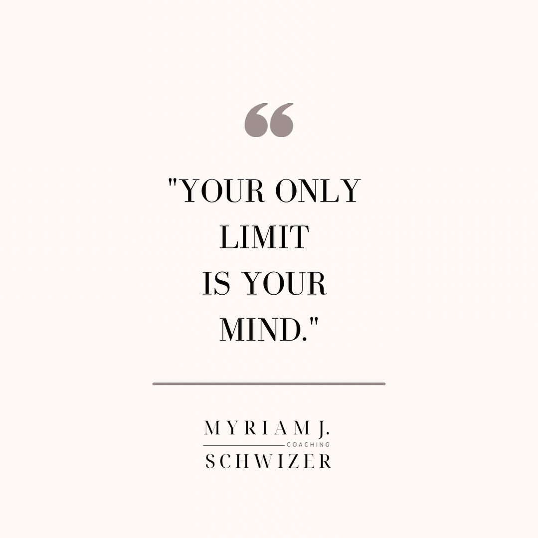 Was wäre möglich, wenn du diesmal - rein theoretisch - an dich glauben würdest, mutig und unerschrocken wärst? Könnte es sein, dass du dir dann zutrauen würdest, den Schritt zu gehen, die Entscheidung zu treffen, aktiv zu werden oder loszulassen?
Und was wäre, wenn du die „rein theoretisch Ebene“ verlassen würdest und Raum machst, dass es Wirklichkeit wird?
Die Zweifel, die dir jetzt durch den Kopf gehen, sind ganz normal. Und es ist auch wichtig, nicht „naiv“ durch die Welt zu rennen.
Doch genau jetzt könnte es wertvoll sein, mit Herz und Verstand zu prüfen, was davon wirklich da ist oder ob sich die Angst und das Misstrauen lediglich im Kopf abspielen.
Die Frage ist also nur noch:
Wie lange willst du dich noch zurückhalten?
#mindset #mindsetchange #yourthoughtscreateyourreality #nolimits #passion #mut #vertrauen #persönlichkeitsentwicklung #lifecoaching #quoteoftheday #lifecoachzürich #myriamschwizercoaching