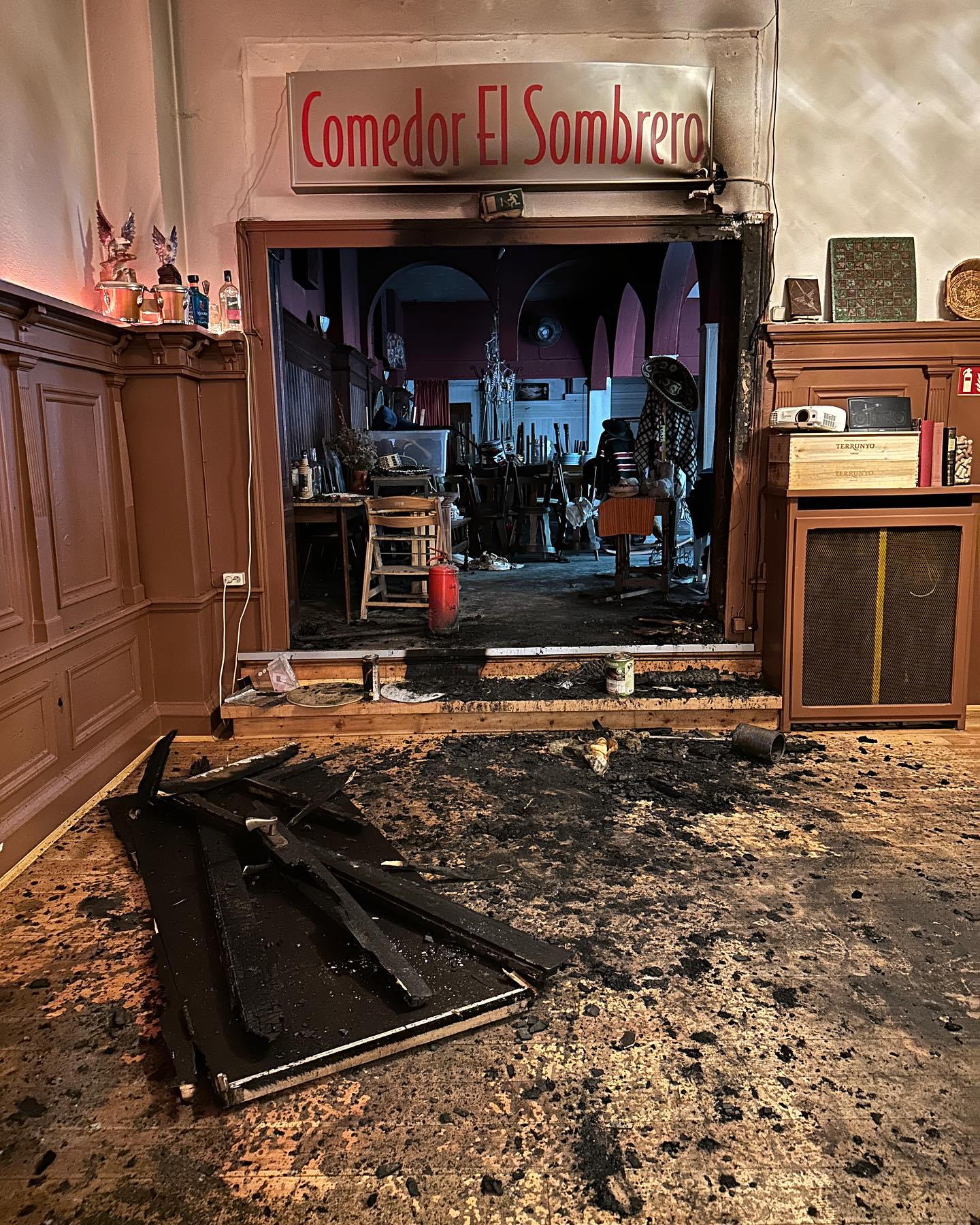 Dear friends, family and fans of the Sombrero Latino,
It is with a heavy heart that we share these news with you. We recently won an award from Restaurant Guru as the best Steaks in Wiesbaden, something wonderful that we decided to celebrate with a renovation. Sadly during this renovation a fire broke out and we are in damage control at the moment.
The fire that devastated us took place on the 24th of August and it has been absolutely heart-wrenching to need to remain closed, as it served as a gathering place where friends, families, and food lovers would come together, celebrate, and create lasting memories. But thanks to the kindness and commitment of people like you, we have hope that the restaurant will rise from the ashes and continue to be a source of joy for all of Wiesbaden.
Your contribution will not only assist in the restoration efforts but will also bring hope to the dedicated staff members who have poured their hearts into making Sombrero Latino a culinary gem in our city. It is through the generosity and compassion of individuals like you that we are reminded of the strength and beauty of our community.
I cannot begin to express the depth of my gratitude for your unwavering support. Your contribution will not only help rebuild a restaurant but also restore countless smiles and laughter that Sombrero Latino has brought into our lives. Thank you for being there in our time of need and for touching the lives of so many with your selflessness.
https://gofund.me/4d5d3ea2
With heartfelt thanks to you helping out as a Sombrero Saint,
Byron, Claudio, Teresa, Rolf, Oliver, Kera, Pietro, Segah, Richard, Julia, Alexandra, Felipe, Isabel, Andy, Alex, Natalia, Rob, Louis, Myra, Kasia and all that follow