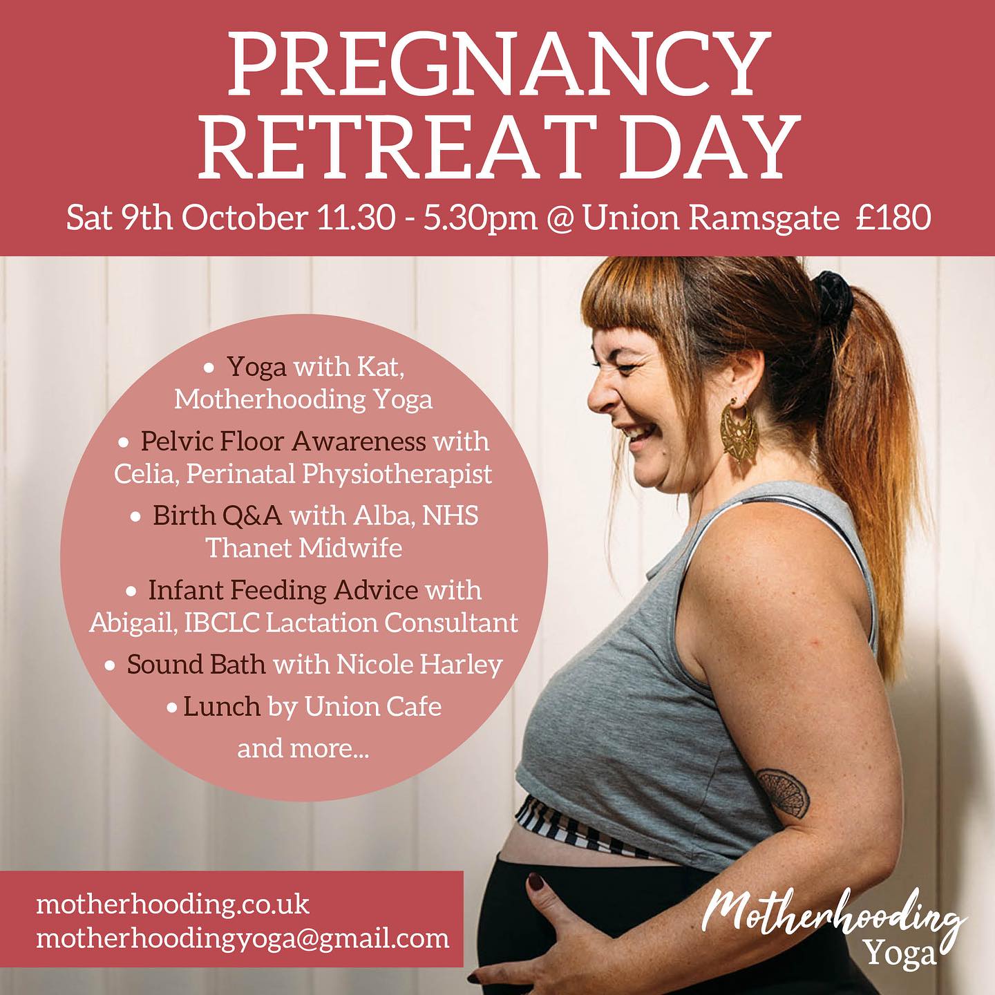 💖Pregnancy Retreat Day!💖
Introducing our amazing team that will be at the retreat to share with you their knowledge, wisdom and passion.
⭐️ Stretch, relax, move & breathe with pregnancy yoga & Yoga Nidra led by Kat; Pre & Postnatal Yoga Teacher, Antenatal Educator & Doula
⭐️ Nourish your body with locally sourced, seasonal, healthy and nutritious Vegetarian food provided lovingly by @unionramsgate
⭐️ learn all about the importance of your pelvic floor health with Celia; Perinatal Specialist Physiotherapist
⭐️ ‘All things Birth’ our open, honest and informal Q&A on anything and everything birth related with our NHS Thanet based midwife Alba.
⭐️ Lactation Consultant Abi will be covering all this infant feeding related. @abigailibclc
⭐️ Ending our day with a deeply restorative Sound bath by the wonderful Nicole. @margateyoga
Price includes all workshops, refreshments and lunch plus 20% discount off your first Mum and Baby Yoga Course & a goody bag!
Suitable from 12 weeks.
Full details are on the website or DM me.
#pregnancy #prenatal #pregnancyretreat #retreatday #bythesea #birth #baby #mum #thanet #ramsgate #kent #margate #broadstairs