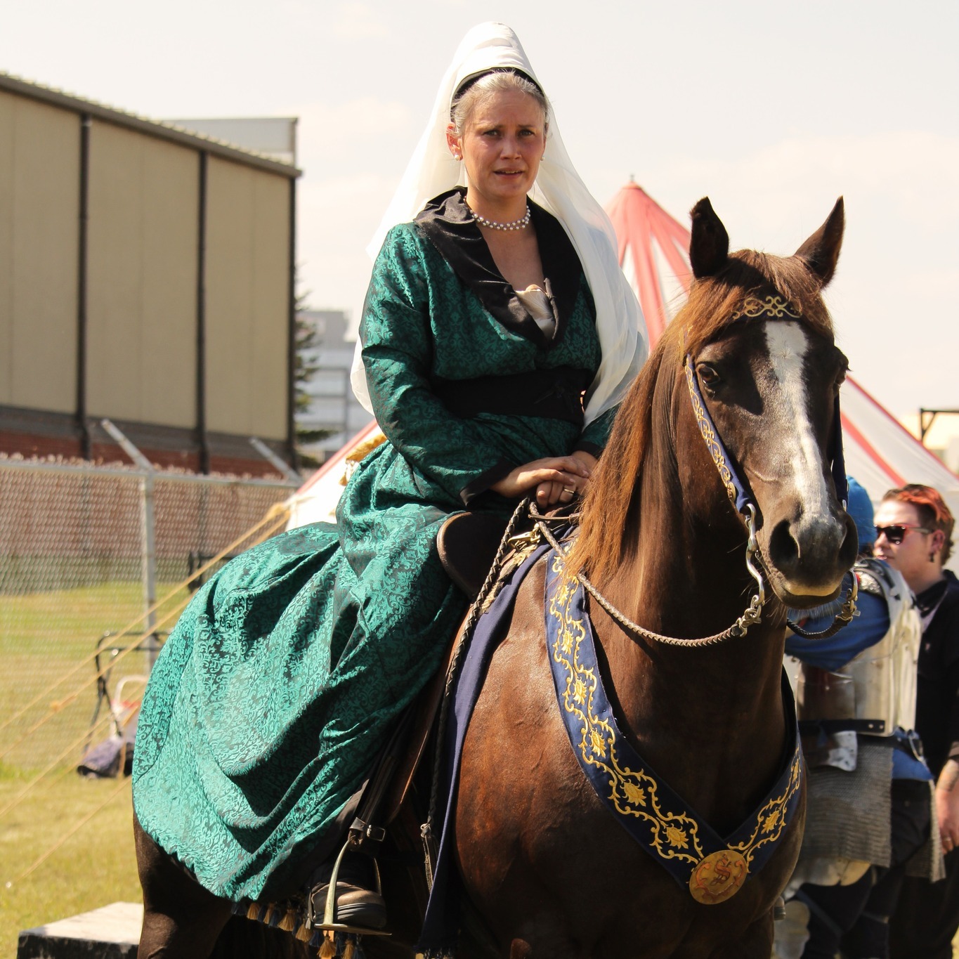 ⚔ Skill-at-Arms Rider Feature: Lori Smith ⚔
Alongside childhood bestie Brook Bohning, Lori has excelled at honing her skills on horseback and with weapons since 2007. What started as a cool thing became a passion and a want to do more. With the help of Brook and others, Avacal Equestrian came to be, bringing the equestrian program to western Canada within the Society for Creative Anachronism (SCA).
In 2018, with her husband Brad they also created Smith’s Mounted Medieval Clinics to be able to offer a taste of skill at arms to the public in a safe and enjoyable way. 2018 was a year of change as along with running clinics she finally met Radar, (yay!) and riding with her in 2019 it seemed only natural to join STALC for future endeavours.
When not swinging swords from horseback and telling people what to do… she runs a small farm in central Alberta with two kids, a loving husband, an assortment of horses, cats, dogs and a whack of goats.
Photos by @Seidhrphotography
#meettheteam #skillatarms