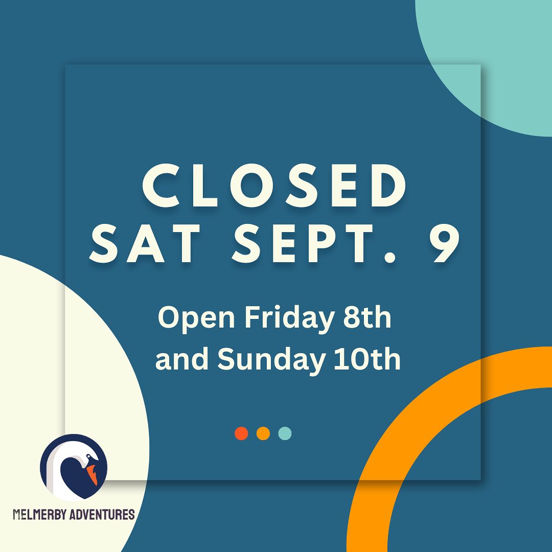 Let’s pack in summer! We are open today and Sunday!