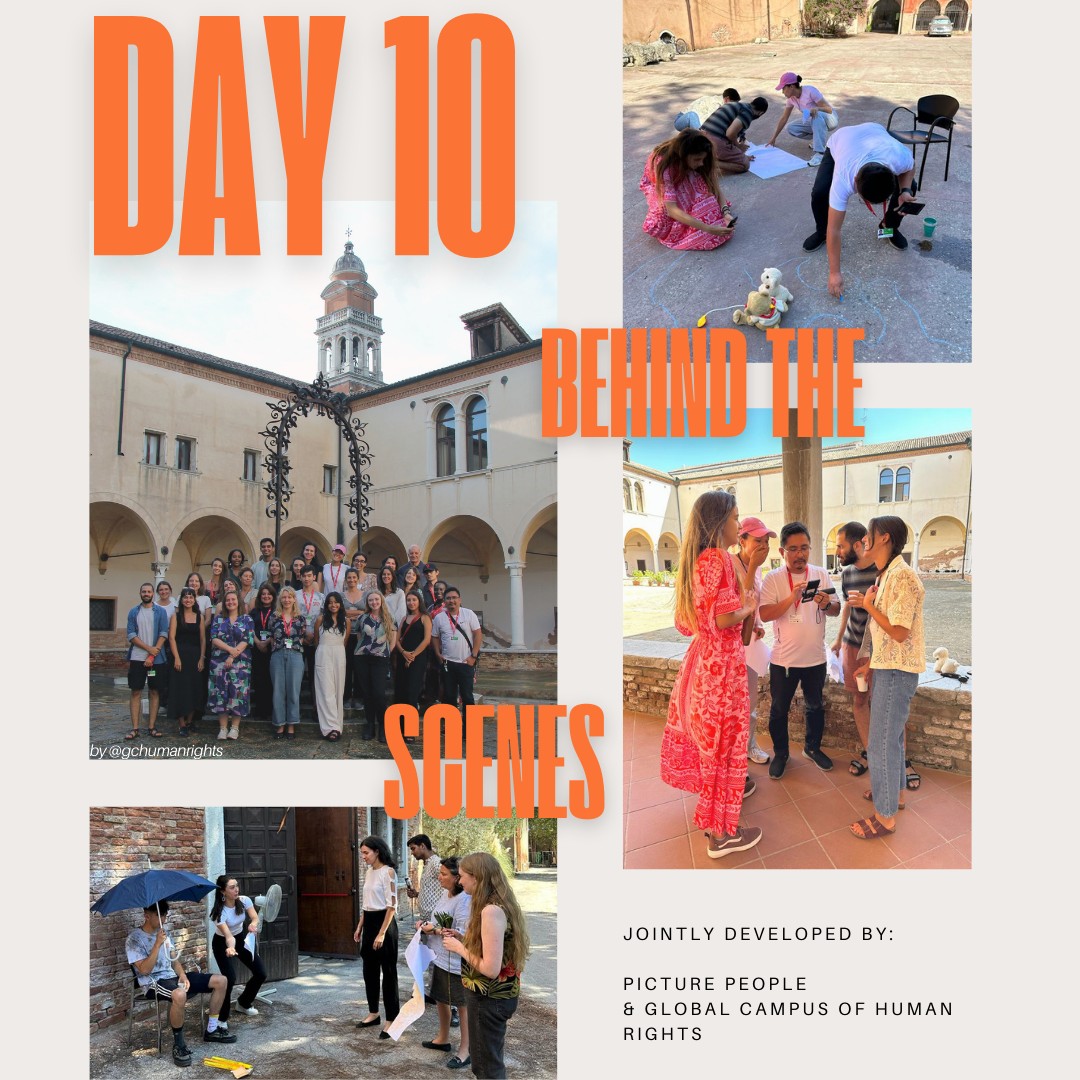 🌟 Day 10, the grand finale of the "Cinema Human Rights Advocacy Summer School! 🎥
Over the past 10 days, we've delved deep into the world of filmmaking, empowering our passionate participants to tell compelling stories through the lens. 📽️📢
Today, they were asked to pour their hearts into creating powerful 1-minute advocacy videos that tackle issues dear to their souls! 🌍❤️
As we wrap up this incredible summer school, alongside @gchumanrights, we're filled with immense pride and gratitude for the boundless creativity and dedication we've witnessed.
Cheers to the storytellers of tomorrow and the magic they've created over these unforgettable 10 days! 🌈🎬
#FilmForChange #ArtisticJourney #HumanRightsAdvocacy #filmforever #filmlife #CHRA2023 #Filmindustry #filmwork #filmworkshop #filmworld #venicefilmfestival #creativespace #creativesontherise #creativestories #humanrightsactivist #socialactivism #childrensrights #storytellingphotography #documentaryfilms #impactstrategies #filmmakersofinstagram #screenwriter #BiennaleCinema2023 #GCHumanRights #mediaactivism #filmfeed