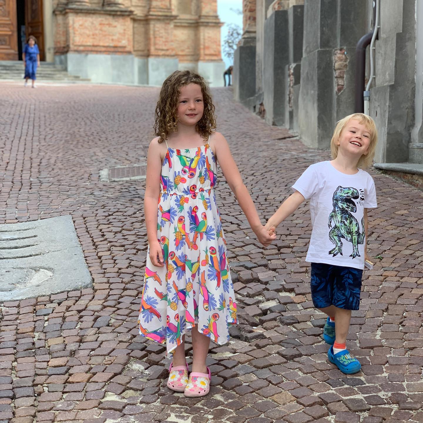 I was scared of missing the baby phase and all the last ones that would never come back.
And then I got the first smile.
The first long hug out of nowhere.
Little feet running to me to hug my leg when I'm back home.
The arms spreading around me when I pick them up from school.
Last night Miko woke up again. He found my hand, sat up a bit, and said:
'Mama?'
'Yeah'
'I love you'
And he went to sleep again.
A friend once told me that every phase is amazing. And she was right.
I love those giggles, and tiny feet now. But I stopped being all afraid about missing baby, toddler, school years, name it.
Anxiety turned into enjoying them today, and being curious about what comes next. Took me some time to get there. I mean, I could have listened to my friend, but I guess sometimes we just need to feel it ourselves 🤷🏻♀️😉
#seventhseries #motherhoodjourney
.
.
.
.
.
.
.
.
.
.
.
.
.
.
#parentingjourney #parenthood #positivevibes #mentalhealth #iloveyoutothemoonandback #practiceyogachangeyourworld #practicepracticepractice #yogamama #yogamom #motherhood #momoftwo #makingmemories #polskamama #macierzyństwo #momlife #momlifebelike #siblings #brothersister #brothersisterbond #bigsisterlittlebrother #awareparenting #beherenow #consciousparenting #enjoythemoment