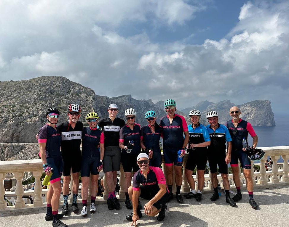 62km in 30+heat and 57% humidity made for a tough ride. But so worth it! #kitsenergy #athleteatheart #biketour #bikevacation #climbmountains #clubride #healthylifestyle #hotride #supersweaty #magicplaces