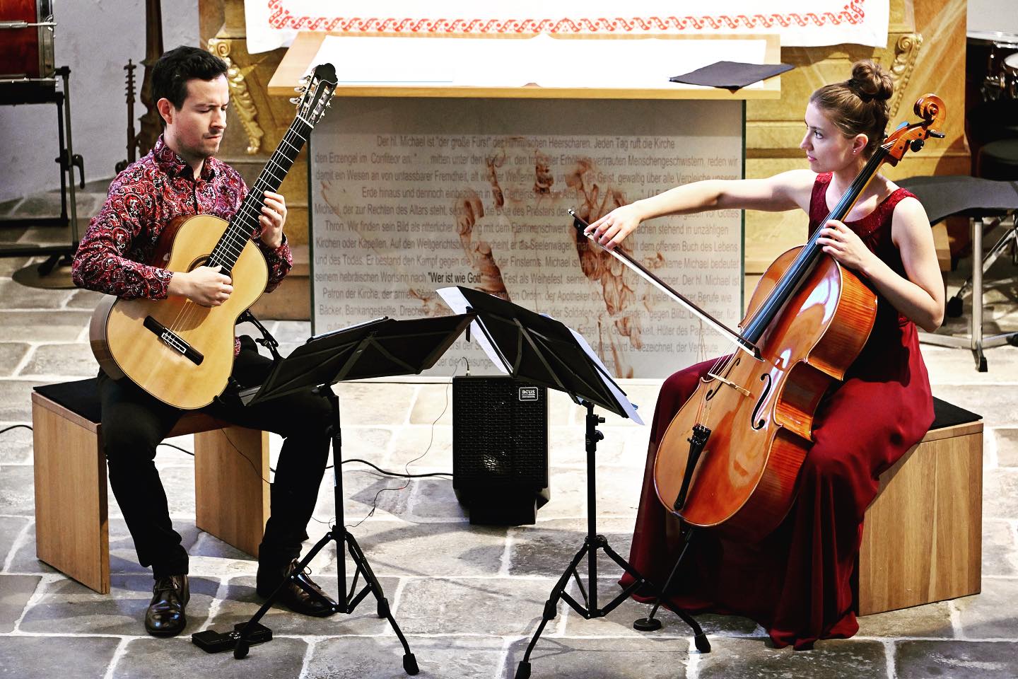 Some impressions from our opening concert of the @kammermusikstmarien in Upper Austria. Many thanks to @bedaaa_aigner for the invitation, we were delighted to be able to share our music with such a welcoming audience!
Photo credits: ©️Peter Kainrath