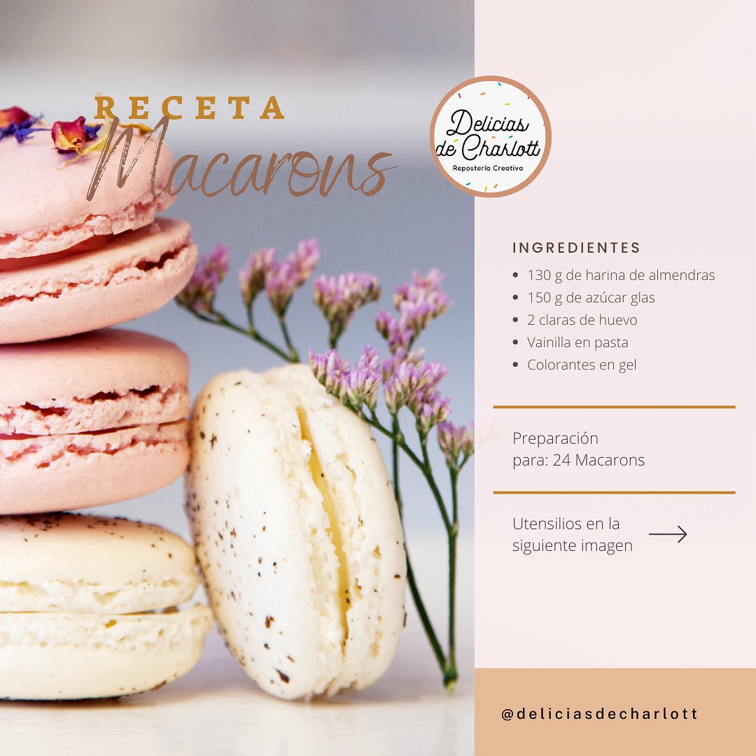 Es inevitable no pensar en Paris cuando hablamos de Macarons.
Pero debes saber que la receta es originaria de Italia y luego llego a Paris donde se hicieron famosos.
Much@as estarán de acuerdo conmigo que es una de las recetas más complicadas de elaborar, pero una vez le pillas el truquillo es muy fácil y sencilla.
Desde mi punto de vista y experiencia la clave está en la consistencia de la masa y la temperatura adecuada del horno.
Así que ojito al dato :
🔴No pasarse al mezclar para evitar que se bajen las claras y pierda consistencia.
🔴Utilizar colorantes en gel adecuados para evitar dar más humedad.
🔴Evitar una temperatura elevada y colocar la bandeja en el centro del horno.
A quien le gustaría tener mi receta completa de Macarons paso a paso?
Solo debes escribir o responder a este post con ….
Quiero la receta o lo que se te ocurra
Y te la enviaremos enseguida.
Feliz fin de semana mis reposter@s favorit@s
#receta #macarons #deliciasdecharlott #reposteria #instagram #instafood