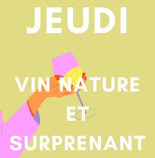 Jeudi / Thursday 21 Septembre 2023
Un jeudi par mois à partir de 18h, on sort quelques bonnes bouteilles de vin nature (ou surprenant) du cellier. Joignez-vous à nous et faites de nouvelles découvertes !!
+++
One Thursday a month starting at 6pm, we'll be opening a few very good bottles of natural wine from the cellar... as well as some unusual / funky wines! Join-us to discover new products!!
Sommelière : Marie-Pier Nassif
RSVP: info@petitbaravin.com
Prochains événements / Next Events :
Jeudi / Thursday 19 Octobre 2023
Jeudi / Thursday 23 Novembre 2023
Jeudi / Thursday 21 décembre 2023