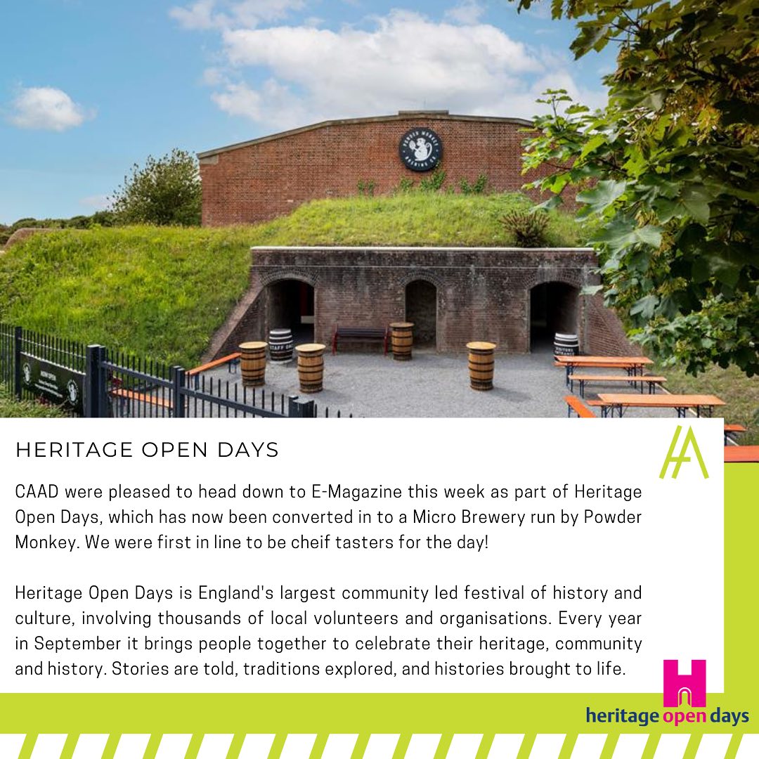 Thank you to our hosts at @powdermonkeybrewingco for a great tour 🐒
Of course we were only there for the architecture… 👀🍻
#heritageopendays2023 #powdermonkey #caad #caadltd #caadarchitecture #cheers