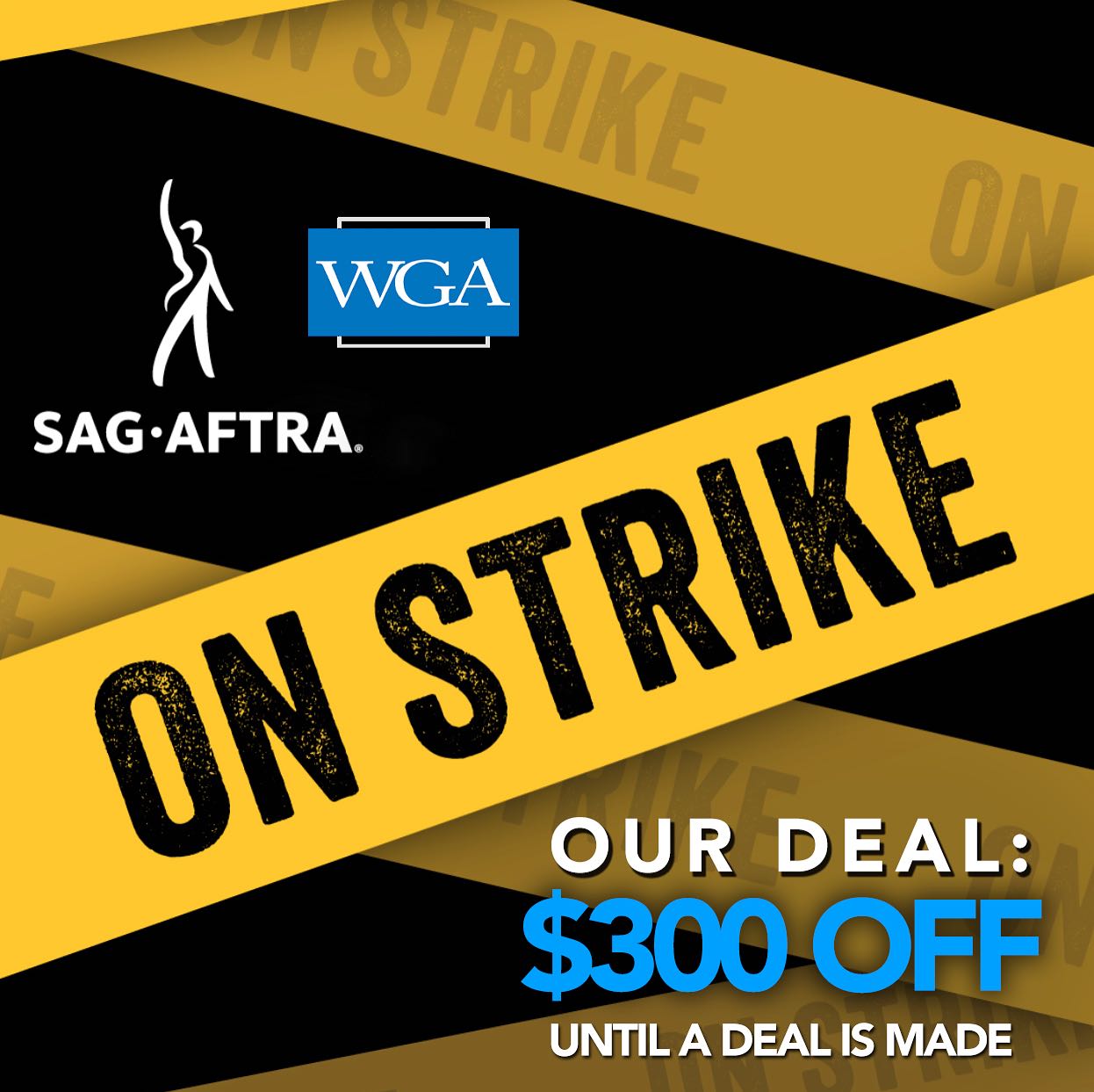In support of all artists affected by the entertainment industry strikes, @jsproductionsweb is offering $300 off our #ActorBlueprint & #WebsiteRevamp packages. If you’re a member of the WGA or SAG-AFTRA, you’re eligible!
If you’re a member of another union OR non-union, you can still get the discount! We just ask that you show proof of support for the strike efforts, and be looking to build a website to support your career in the entertainment industry (actor, writer, HMU, designer, director, cam op, technician, etc).
We’ll also be donating a portion of our income from these packages to @alifeinthearts
Let’s stay creative, stay in community, & prepare for a bright future ahead as we all fight for the respect artists deserve!
✨ Much love from your two actor/designer friends… ready to share YOUR unique light with the world! ✨
Jordan + Amanda