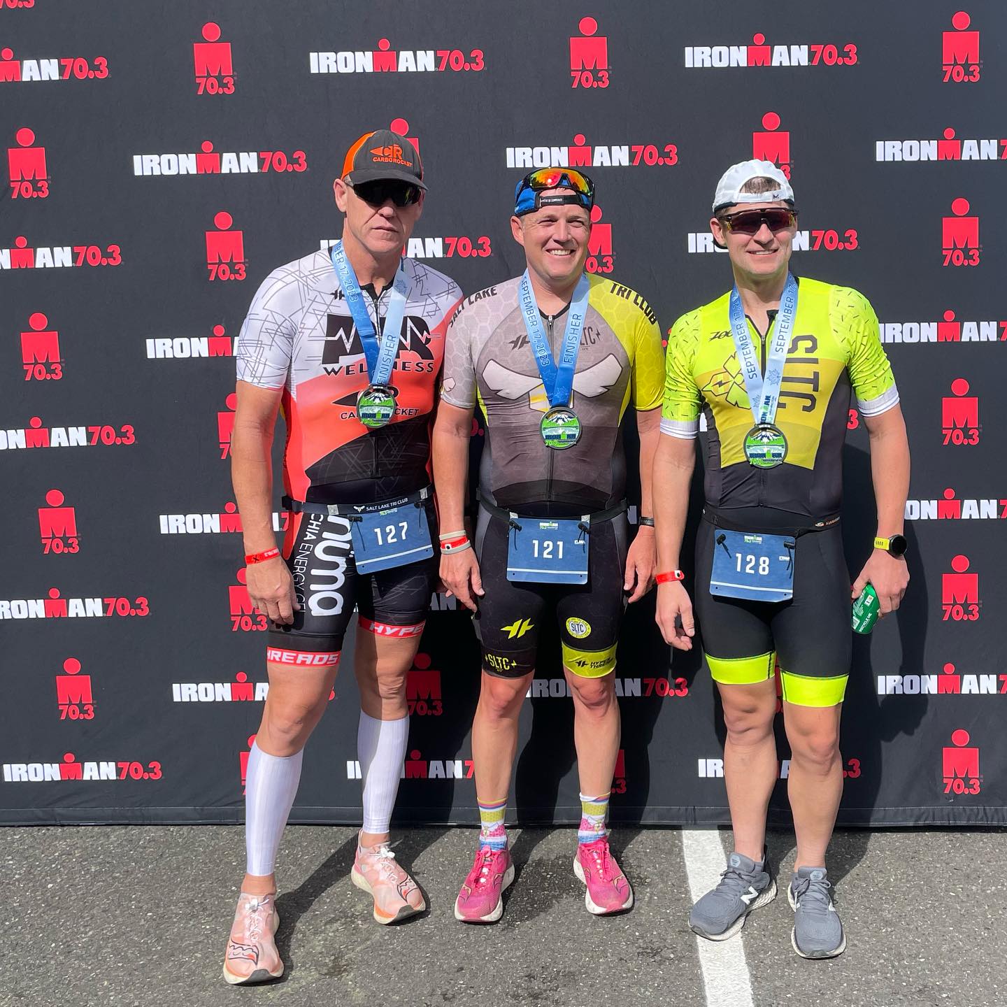 Amazing finish for all three! Nice job fellas! #2nd #3rd #11th 💪🏻🏊🚴🏻🏃♂️
@ironmantri