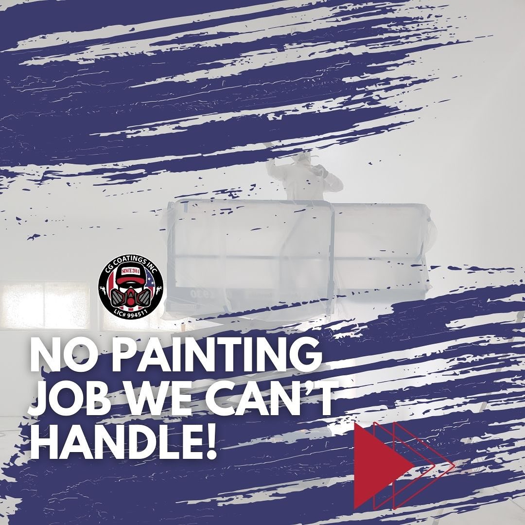 Is your warehouse in need of some color? 🎨
We understand that industrial painting isn't just about applying paint but selecting the right products for the job. That's why we provide a full range of industrial painting services to ensure your facility looks its best.
Get in touch today, and let's talk about how CG Coatings, Inc. can help make your project successful!
#cgcoatings #commercialpainting #paintingcompany
#professionalpainting #housepainters #designinterirors
#commercialpaintingcompany