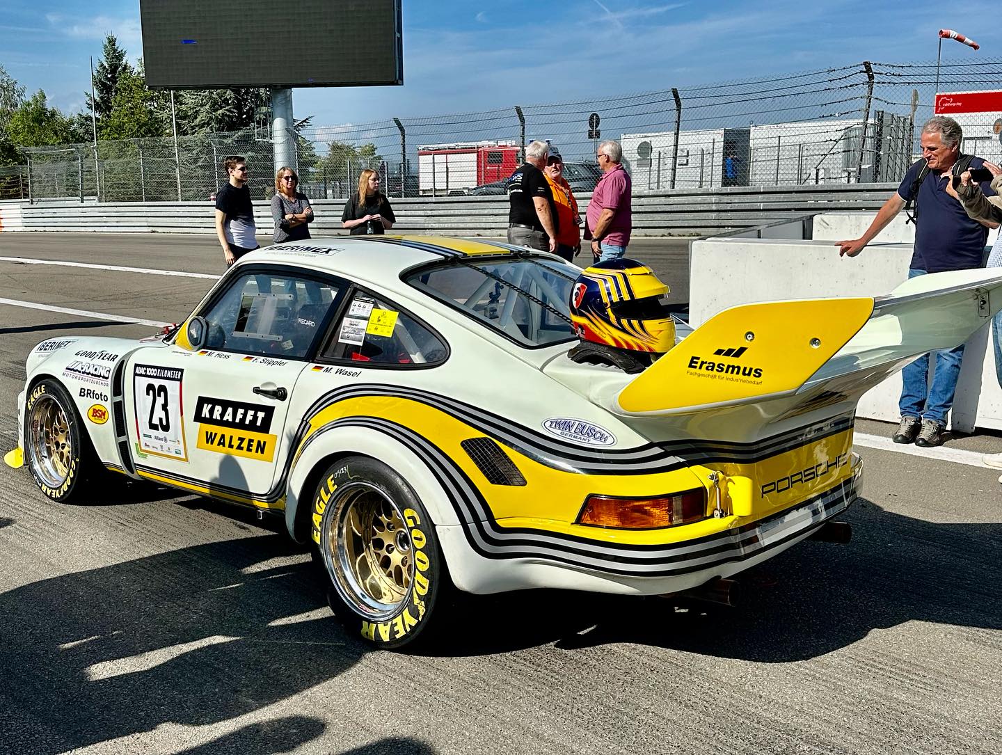Some awesome cars on the grid at the Nürburgring 1000km. It was a little sad doing a grid walk as a spectator given what happened in the qualifying but there was some real eye candy. Maybe next year. 🤷♂️
.
.
.
.
#sorgrennsport #nurburgring #nurburgring1000km #racing #racecars #racecar #motorsport #nordschleife #nürburgring #bmw #porsche #germany #vintage #historics #classiccars #cars #carsofinstagram #carporn #carpics