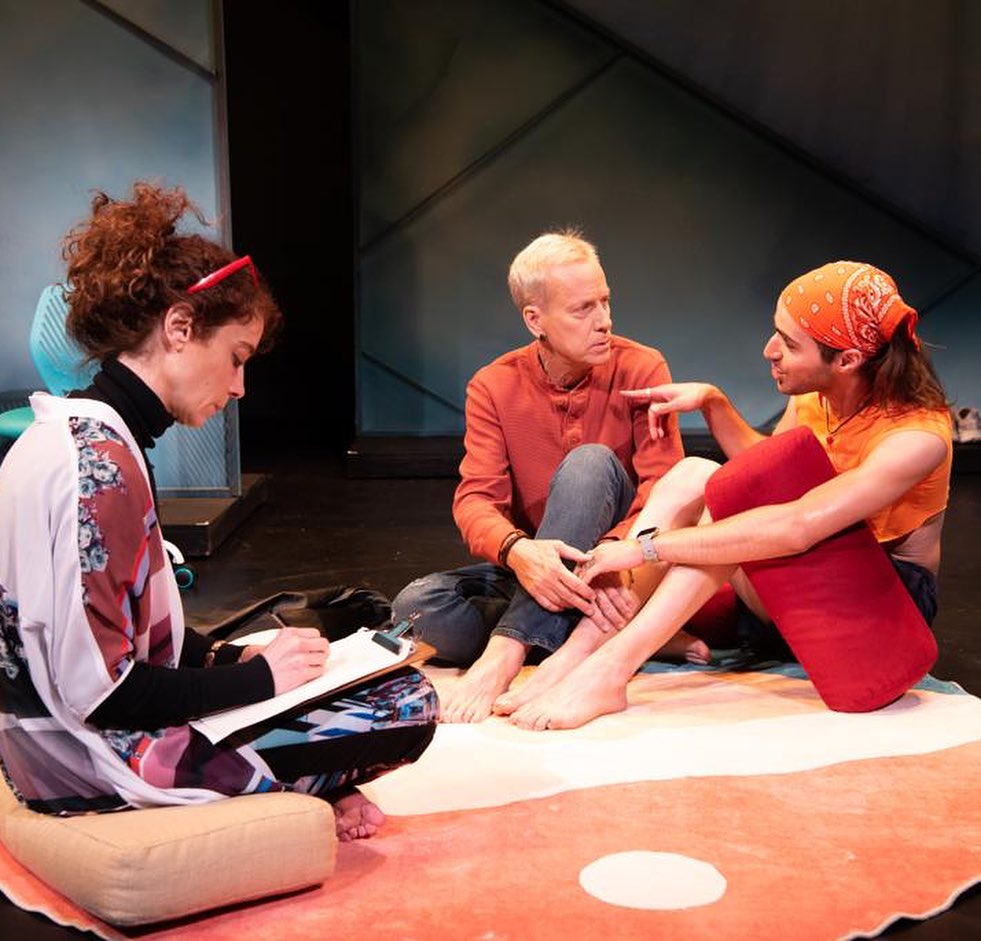 DATA QUEEN opened at ReOrient 2023 this week at @goldenthreadplays. Every part of this crazy, tender, *very silly* one act’s journey from writing to development to tech has been a whirlwind and a dream.
And none of it could have been what it is without the *literal magic* @adinsidneywalker brought to every step of developing and directing! Adin, thank you for being my closest confidante on this story from day 1. I'm beyond grateful to have had your caring, tender direction and vision at the helm of this journey. 🌟
Special shoutout to Dramaturgy Queen @marinaa_johnson (and one of my fav humans all around) for your diligent and caring work nuancing and contextualizing the very absurd, fruity world of this story!
@yallahamzeh, @john_fisher_art, @emilykeyishian, thank you for being a dream team and for always being ready to dive in and whose raw, vulnerable exploration brought a depth to my words that I could have only dreamed of. Here’s to the next 10 collaborations with each of you inshallah!
To the whole team at @goldenthreadplays under the brilliant leadership of @saharassaf thank you for making this dream a reality. And to our community, thank you for your unwavering support.
Bay Area folks: if you haven't caught DATA QUEEN at ReOrient Festival yet, YALLA! Get yourself to Potrero Stage. 🎭❤️
#DATAQUEEN #OpeningNight #ReOrientFestival PC: @amalbphotography