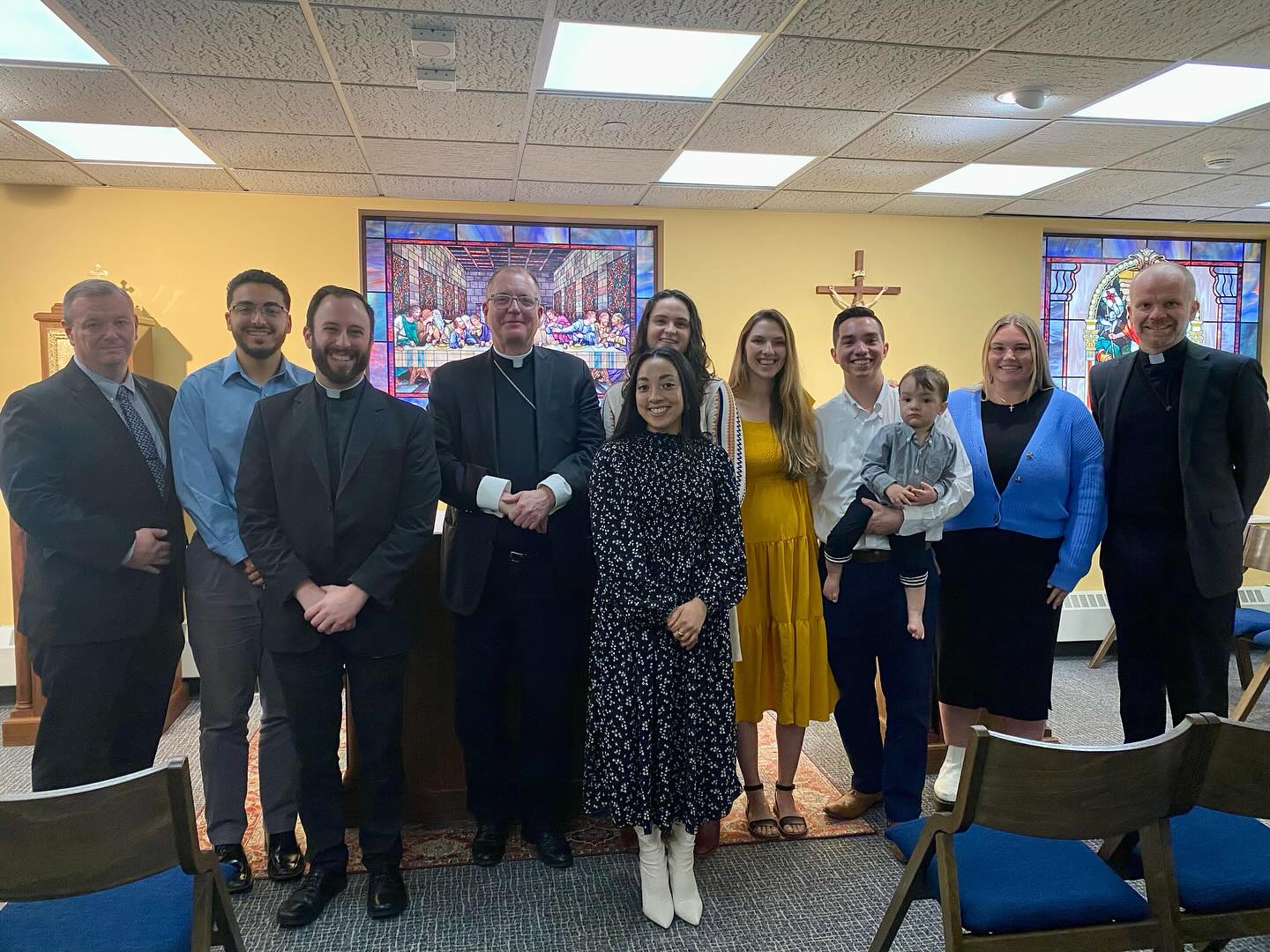 The team spent the afternoon with Bishop Barres and Fr. Lachlan. We thank them for all of their support!