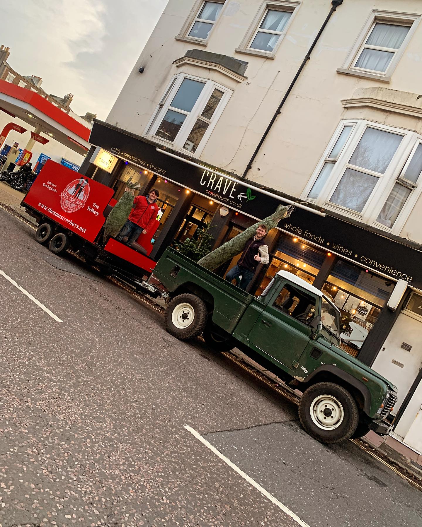 Look out for our new Santa’s Sleigh 🛷 on the move delivering your finest firs 🌲www.thexmastreeboys.net