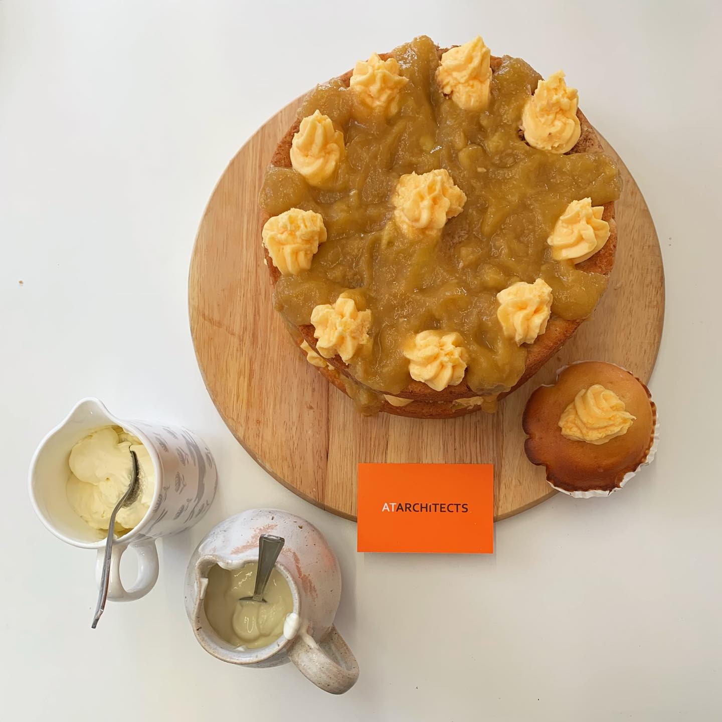 Instalment No. 6 of the AT #officebakeoff
Today we’ve gone coco-nuts for Tony’s Mango and Coconut cake 🥥🥭
He’s says he made it because it was corporate orange, but we think he wanted to flex his baking skills to try and win… 👀
#bake #make #create