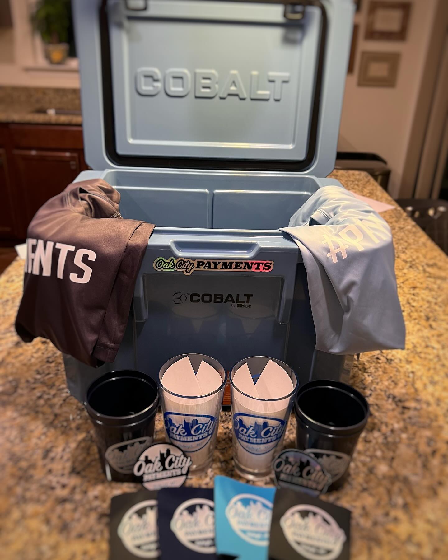 We are so thankful for each and every one of our followers that we decided to do another giveaway, this time even BIGGER!
We will be giving away this awesome package with a nice hard shell Cobalt cooler, and some Oak City payments swag!
To enter:
* Like this post
* Tag 3 friends
* Share this post on your story and tag us!
In honor of the holidays and all things spice,
We want to spice it up a bit…. We will be doing random giveaways to people that are commenting on our posts throughout this time!
Giveaway will close December 15th!