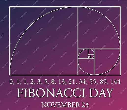 Noviembre 23, Día de Fibonacci. #fibonacci #fibonaccisequence #fibonaccispiral #seriefibonacci #matematicas #kailas #kailasformacioneducativa