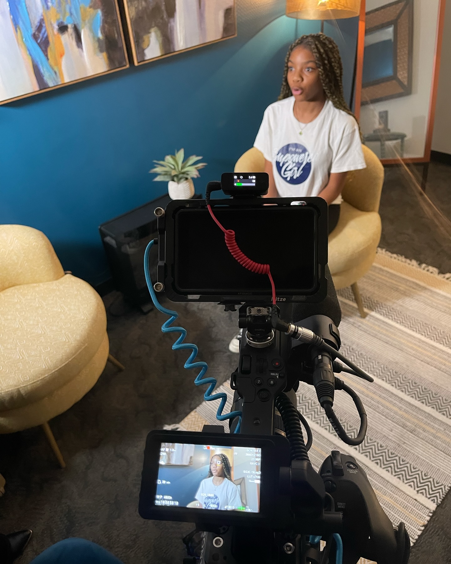 Our Buffalo Vice President, Charlize telling her story about how the YWEA has impacted her life!!! We can’t wait to share!