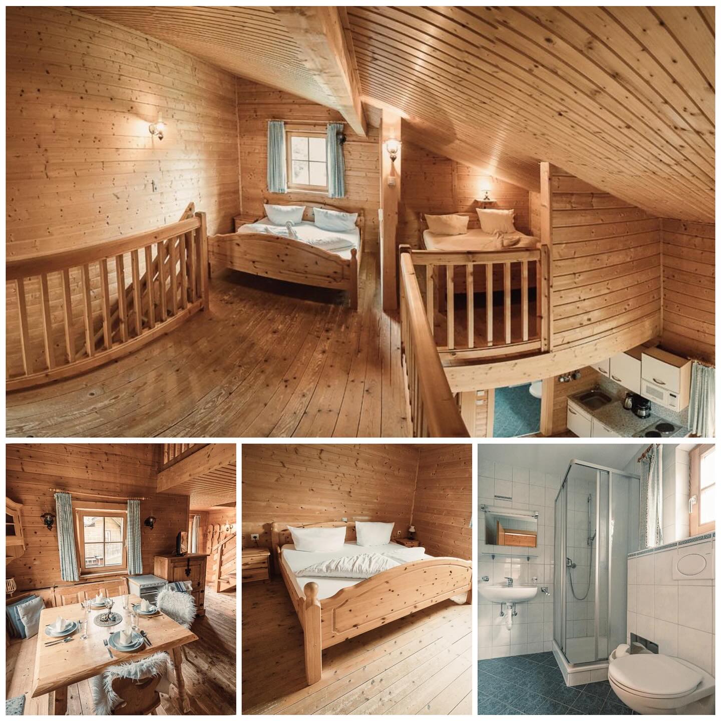 Heute am 2. Adventwochenende möchten wir Euch einen kleinen Einblick in unser
✨ Chalet Wildschönau ✨ geben.
Perfekt für Familien oder Gruppen. 🫶🏽🪵
Das Chalet Wildschönau verfügt über:
- 3 Doppelbetten
- eine Küche für gemeinsame Kochmomente
- Essecke
- traditionelle Couch
- Badezimmer mit Duschkabine
- Tv
zusätzlich habt Ihr im gesamten Almdorfbereich freien Zugang auf unser Wlan.
#wildschönau #kitzbühleralpen #skijuwel #sommer #winter #wildschoenaucard #niederau #oberau #auffach #thierbach #familie #aktivitäten #chaletwildschoenau #chaletniederau #spaß #freude #genießen