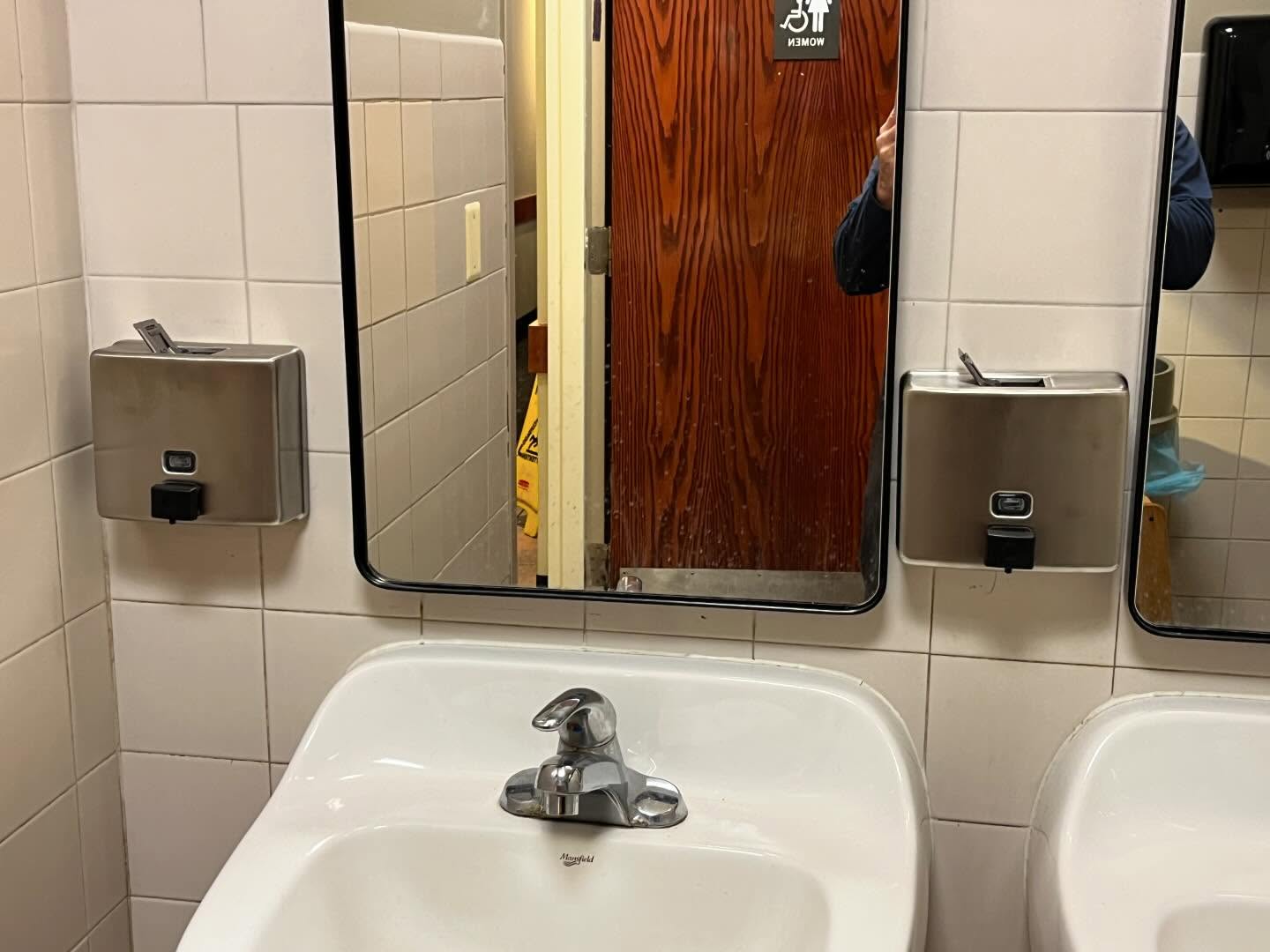 New stainless steel hand soap dispensers installed.
.
📍Ann Arbor, MI
.
#edenspropertyservices #annarbor #annarbormichigan #restaurantmaintenance