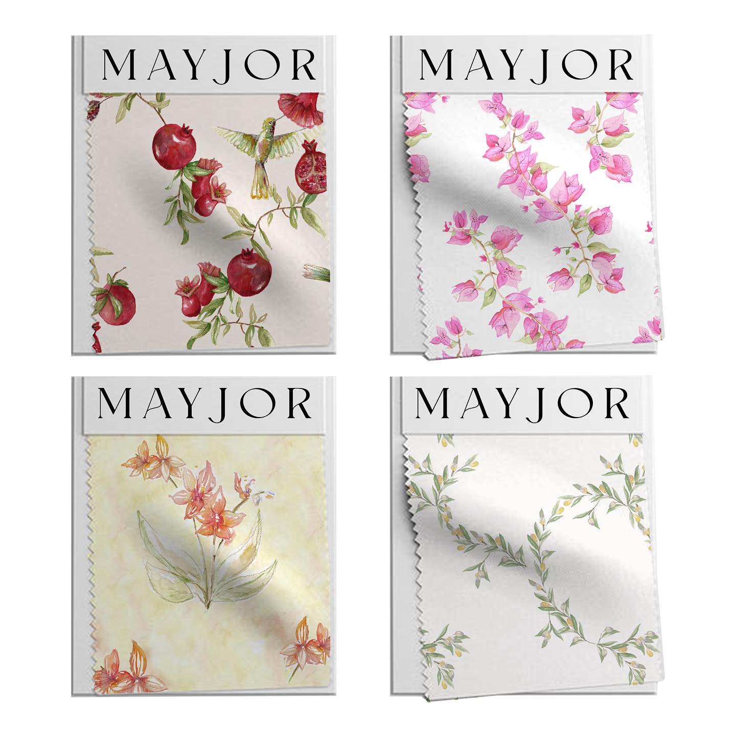 MAYJOR Hand Painted Original Artwork. Visit www.mayjordesign.com for portfolio and services. Subscribe for updates 🌸