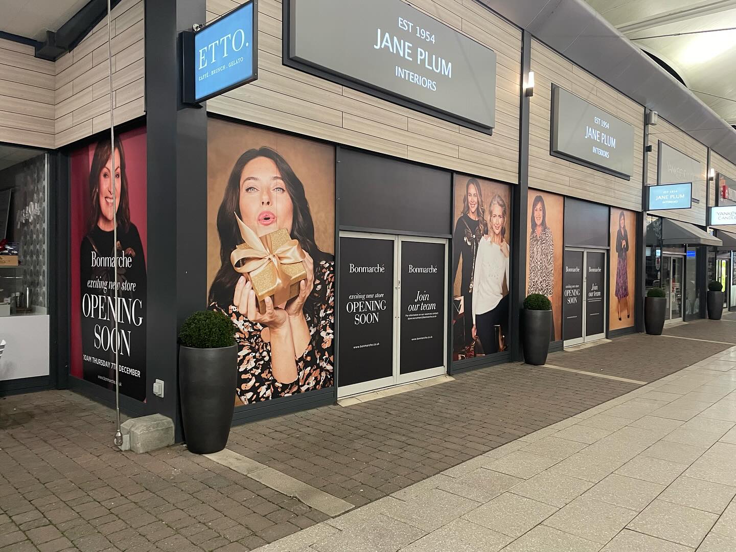 Bonmarche, Dalton Park. Good to be involved in store openings #retail #graphics #windowdisplay #signs #installations #retaildisplay