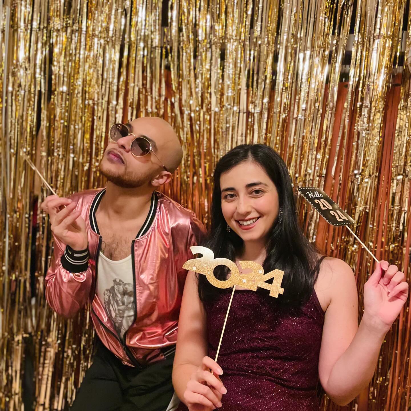 Hope 2024 proves as chaotic and random but ultimately fabulous as this NYE was. #photodump