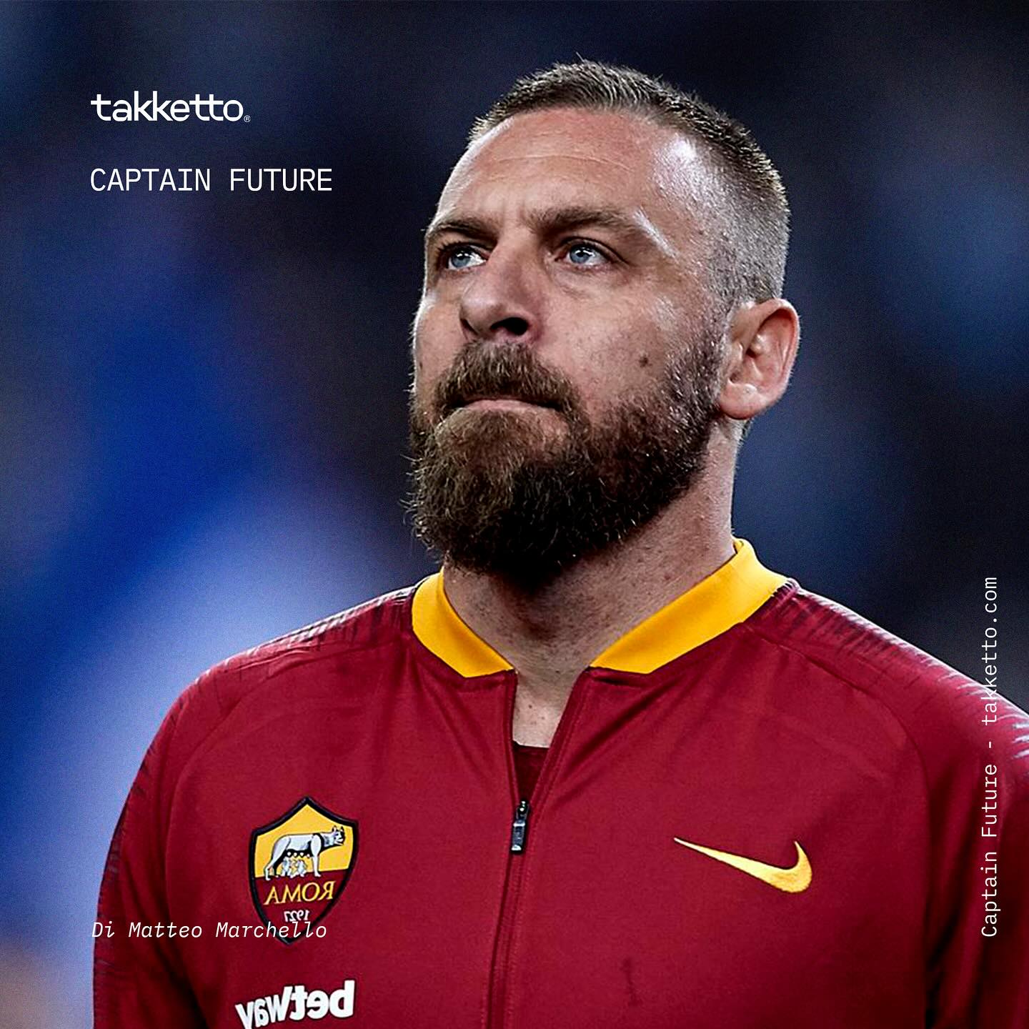 Daniele De Rossi è diventato il nuovo allenatore della Roma, sedendosi sulla panchina lasciata libera dall’esonerato José Mourinho.
Per descrivere questo passaggio è stata usata molto l’espressione del “ritorno a casa” perché l’As Roma è stata per Daniele un vero e proprio ambiente familiare, dato che a Trigoria è nato e cresciuto come calciatore fino a diventare un campione del calcio europeo, indossando sempre e solo la maglia dei giallorossi.
Da calciatore è stato iconico anche per la nazionale di calcio italiana, oltre che per la sua squadra di club, con la quale ha vinto la coppa del mondo del 2006, da protagonista.
Tuttavia, il riconoscimento del suo valore non può essere quantificato dai titoli vinti, statistica che è fortemente condizionata dal rendimento della squadra, non sempre all’altezza degli altri club appartenenti all’elite europea. De Rossi, infatti, per lunghi periodi è apparso sacrificato alla Roma, squadra dalla quale non si è mai voluto allontanare espressamente per ragioni affettive che lo legavano alla squadra della capitale.
La sua grandezza come idolo cittadino è stata sempre considerata secondaria a quella di Totti, vero e proprio ottavo re della città. Ma questa sua subalternità non toglie niente alla carriera del centrocampista originario di Ostia, dato che è dovuta esclusivamente al suo essere stato allo stesso tempo contemporaneo di Totti ma anche il suo successore designato. Questa apparente illogicità è sintetizzata perfettamente dall’espressione “capitan futuro” che lo ha accompagnato durante tutta la carriera: ovvero, sarebbe stato Totti se fosse venuto qualche anno dopo di lui.
Per uno come DDR innamorato della città, della squadra e anche del suo capitano non poteva esserci riconoscimento personale maggiore di questo.
Di Matteo Marchello @brigatacavallino
#asroma #derossi #footballhistory #art #footballart #takketto_