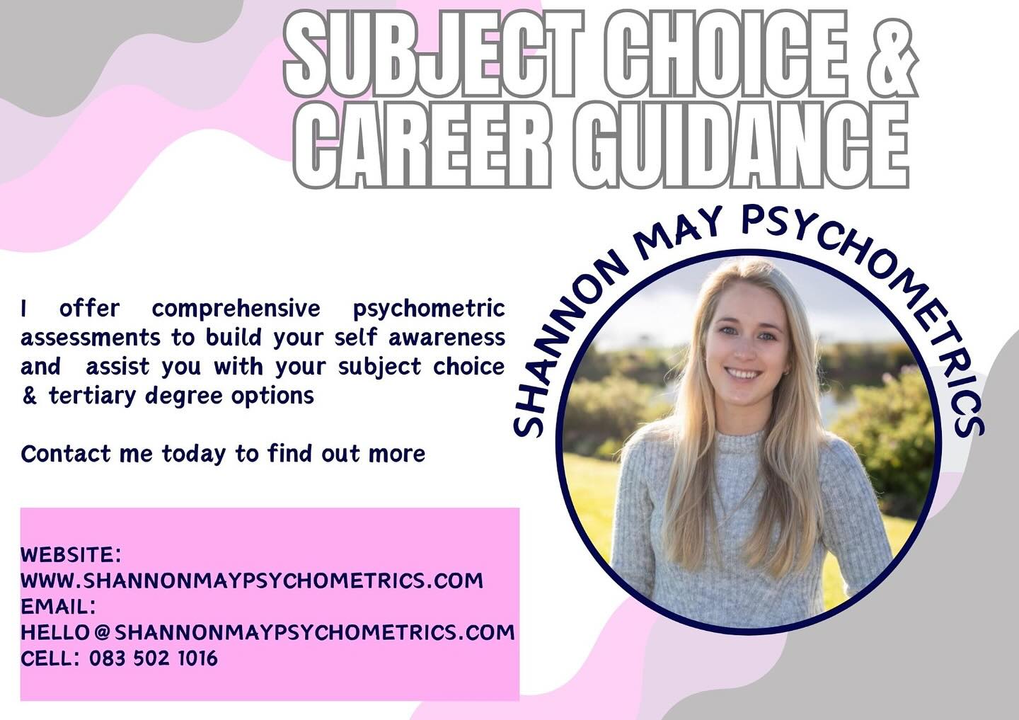 Contact me today to secure your booking for subject choice or career guidance counselling this year ☎️🙌🏻