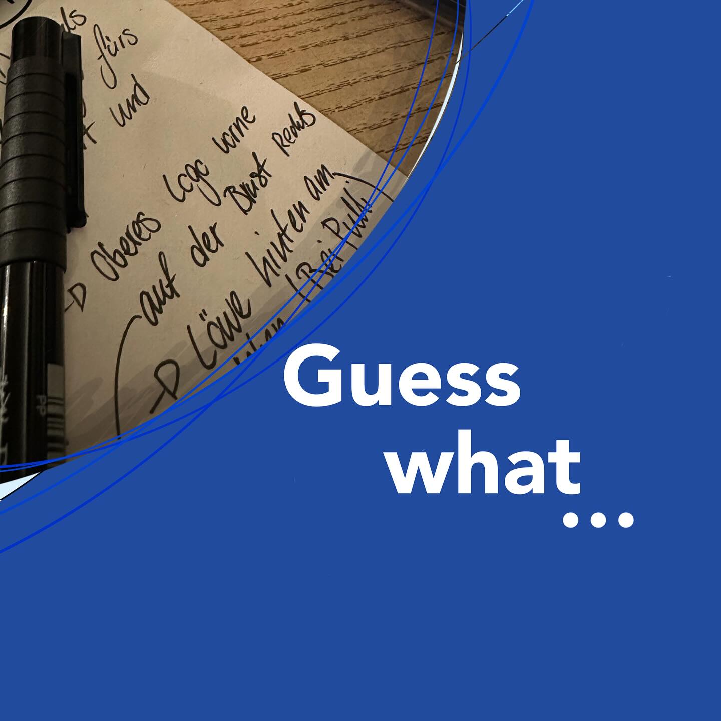 Wir haben eine kleine Überraschung… 🤫