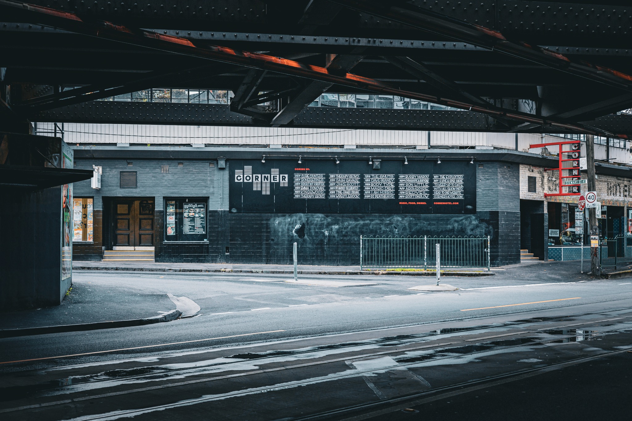 The Corner Hotel, Richmond.
Longstanding live music venue.
#melbourne #underpass #cityscape #trainline #livemusic #melbournelivemusic #city #richmond #band #bandroom