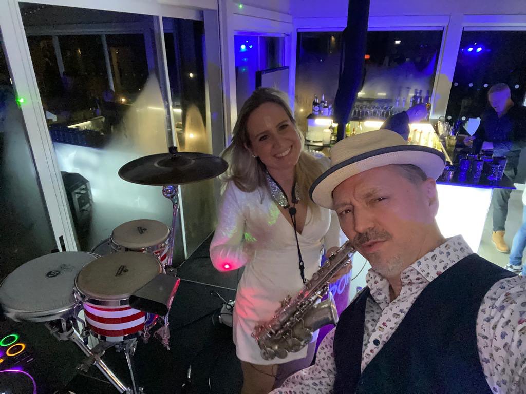 feel the beat … 🔥 #Brautpaartage #hannersberg #hochzeit #dj #djsaxophone #saxgoespop