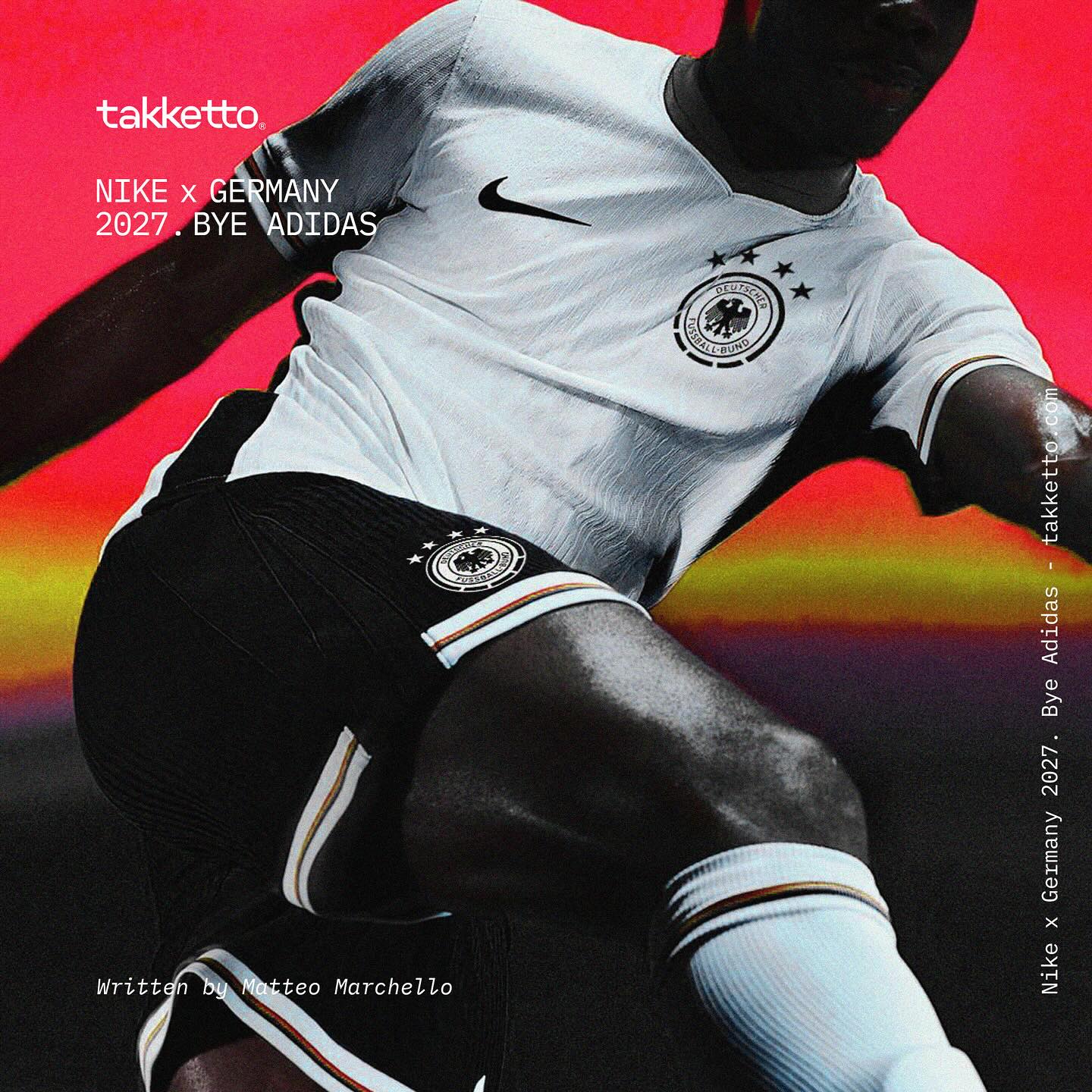 The marriage between Adidas and the German Football Association (DFB) was one of the longest-standing and iconic partnerships in the world of football; and, as often happens when these two factors interact, there was a perception that it would last forever. Yet, it was not meant to be.
This week, Nike announced that they have struck a sponsorship deal with the German federation which will start from 2027, following the Euros in 2024 and the World Cup in 2026. Although the exact reasons behind DFB’s switch of technical supplier are not known, one can imagine: the financial weight of the Nike deal will be exactly double that of the current one with Adidas. From the current 50 million euros, it will indeed rise to 100.
However, the world of football is particularly conservative and historically resistant to innovation, and indeed, reactions defending tradition were quick to emerge. Virtually all political, sporting, and non-sporting forces expressed opposition, demonstrating a deep attachment to the traditional three stripes.
Indeed, it cannot be said that Adidas has not enhanced the German uniform over the past decades. It is very difficult to imagine Franz Beckenbauer in anything other than the entirely white kit with the black stripes on the sleeves; likewise, the bearded face of Rudy Völler is naturally accompanied by the red-black-gold wave on the chest of the iconic shirt worn in Italia ‘90, an essential relic in every collector’s collection.
Yet times change, and progress brings with it changes that initially unsettle and disrupt, only to settle into common perception, eventually becoming memories for future generations.
Written by Matteo Marchello @brigatacavallino
#nike #adidas #germany #footballhistory #art #footballart #takketto_